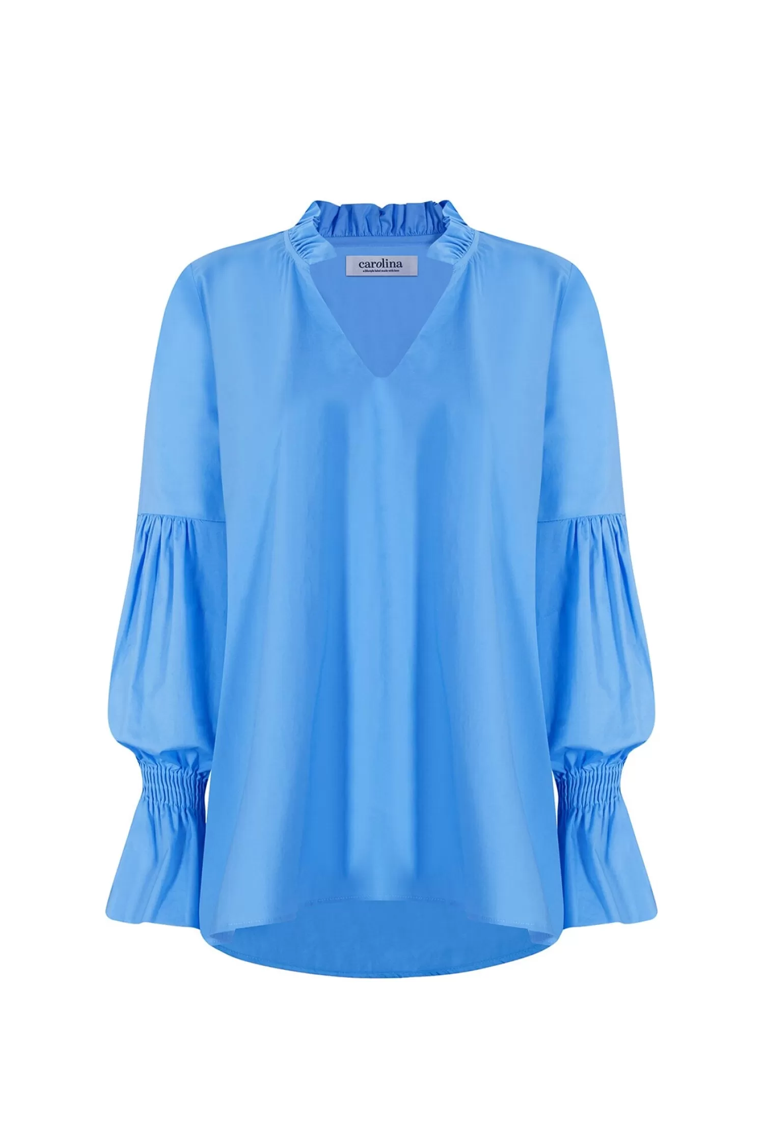 Best Alessandra Long Sleeve Top Blue Long Sleeve