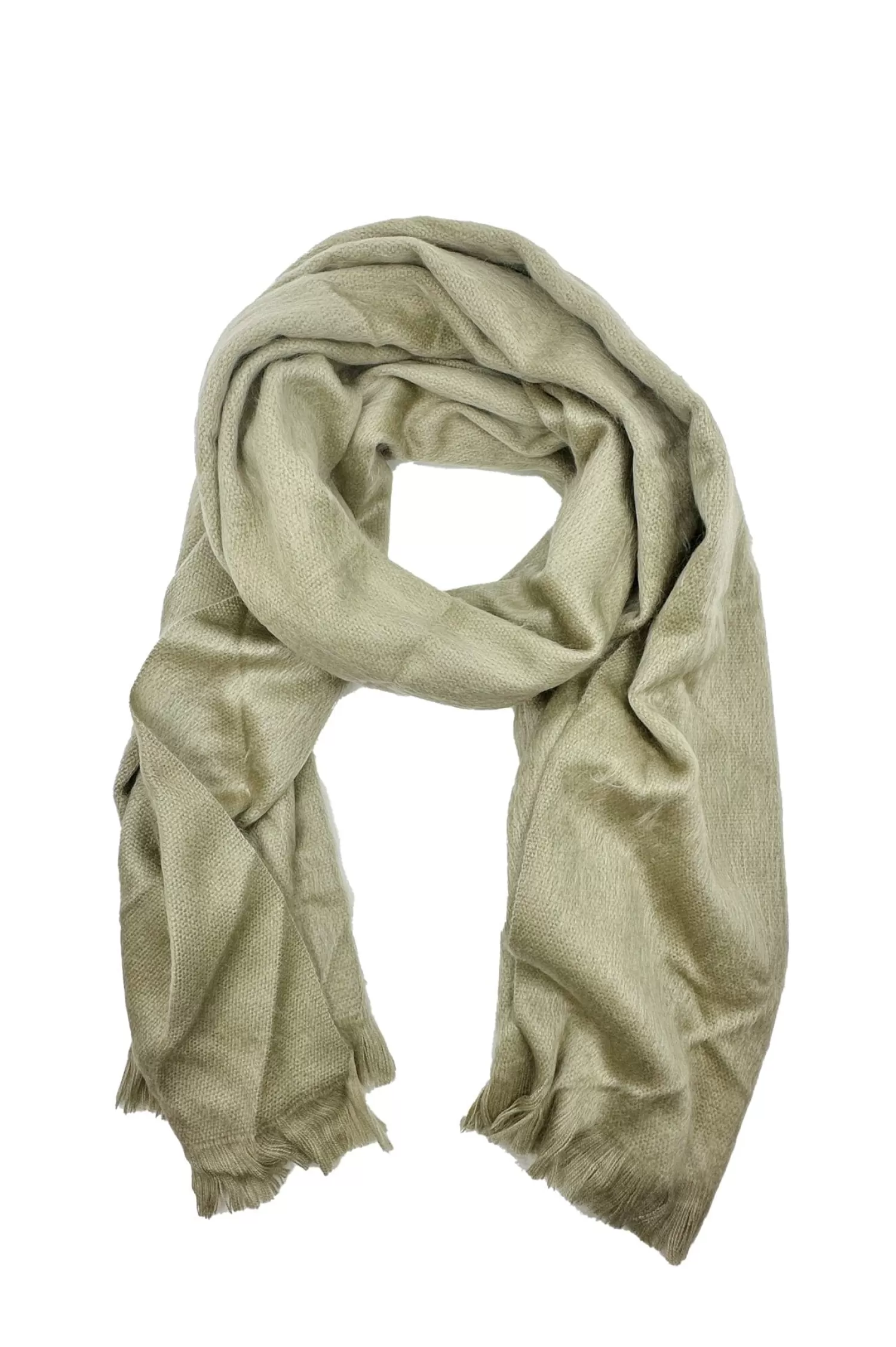 New Alpaca Wrap Taupe Scarves