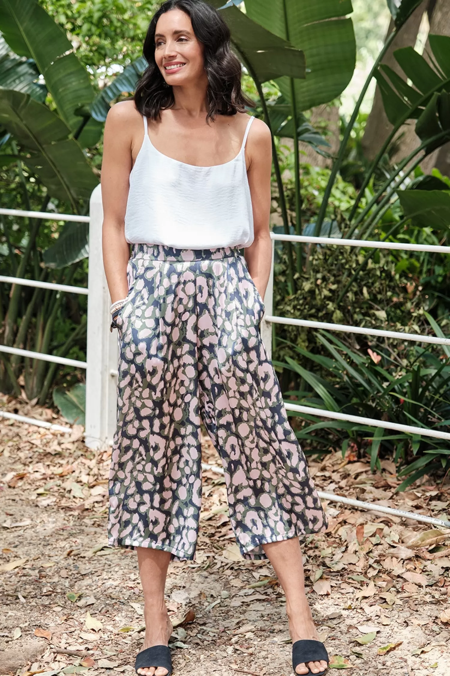 Flash Sale Amarah Animal Print Pants Pants