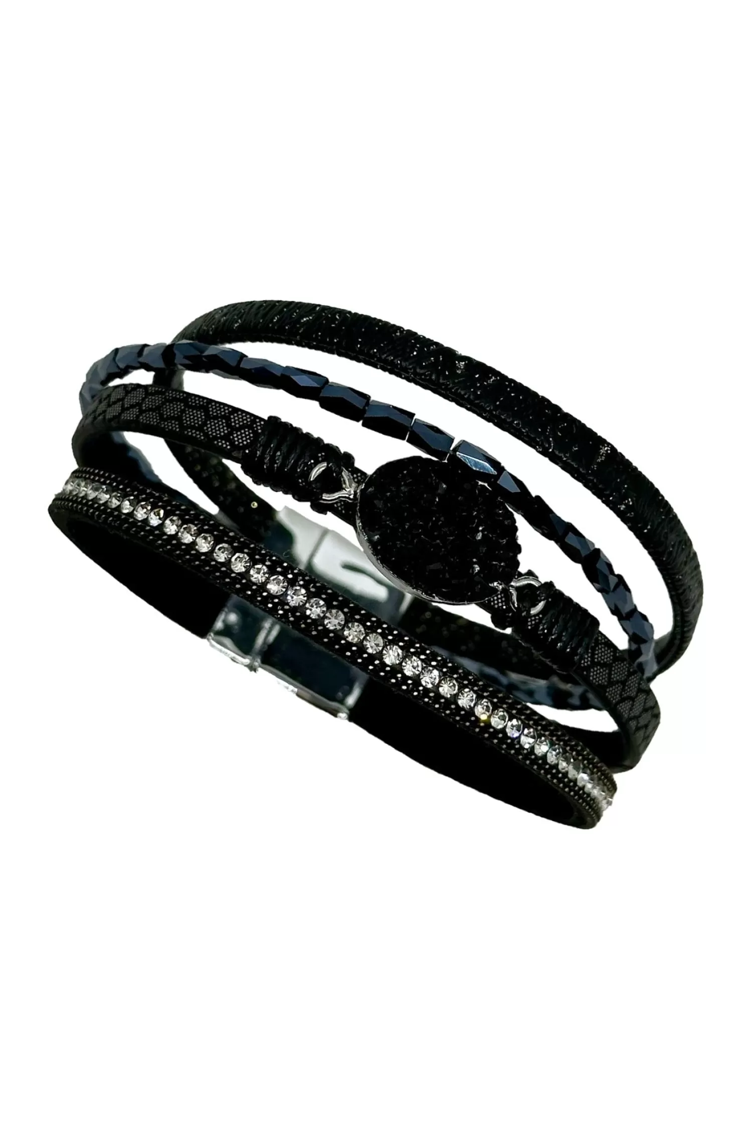 Cheap Amyra Bracelet Black Bracelets