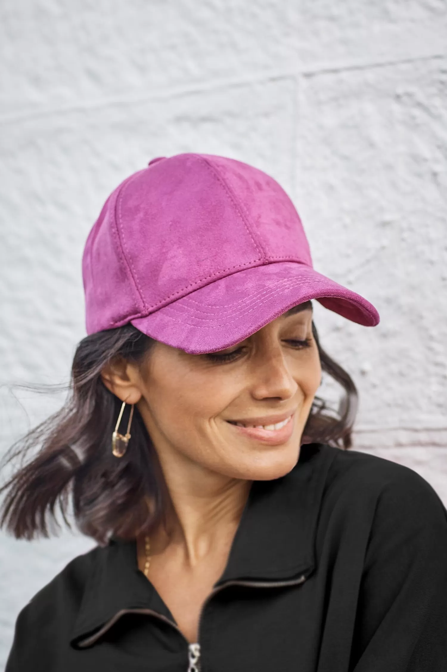 Fashion Anita Cap Magenta Hats