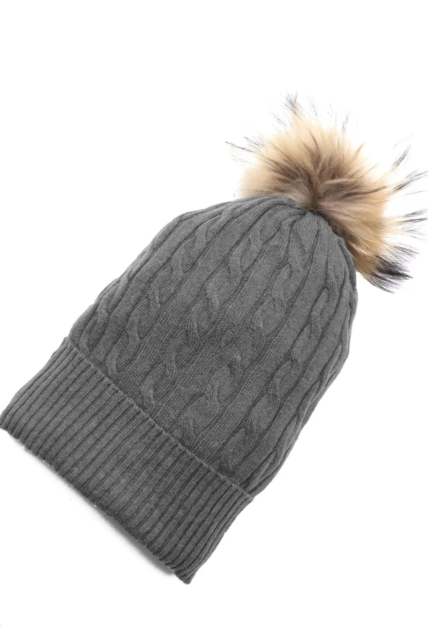 Clearance Bethany Beanie Dark Grey Beanie & Gloves