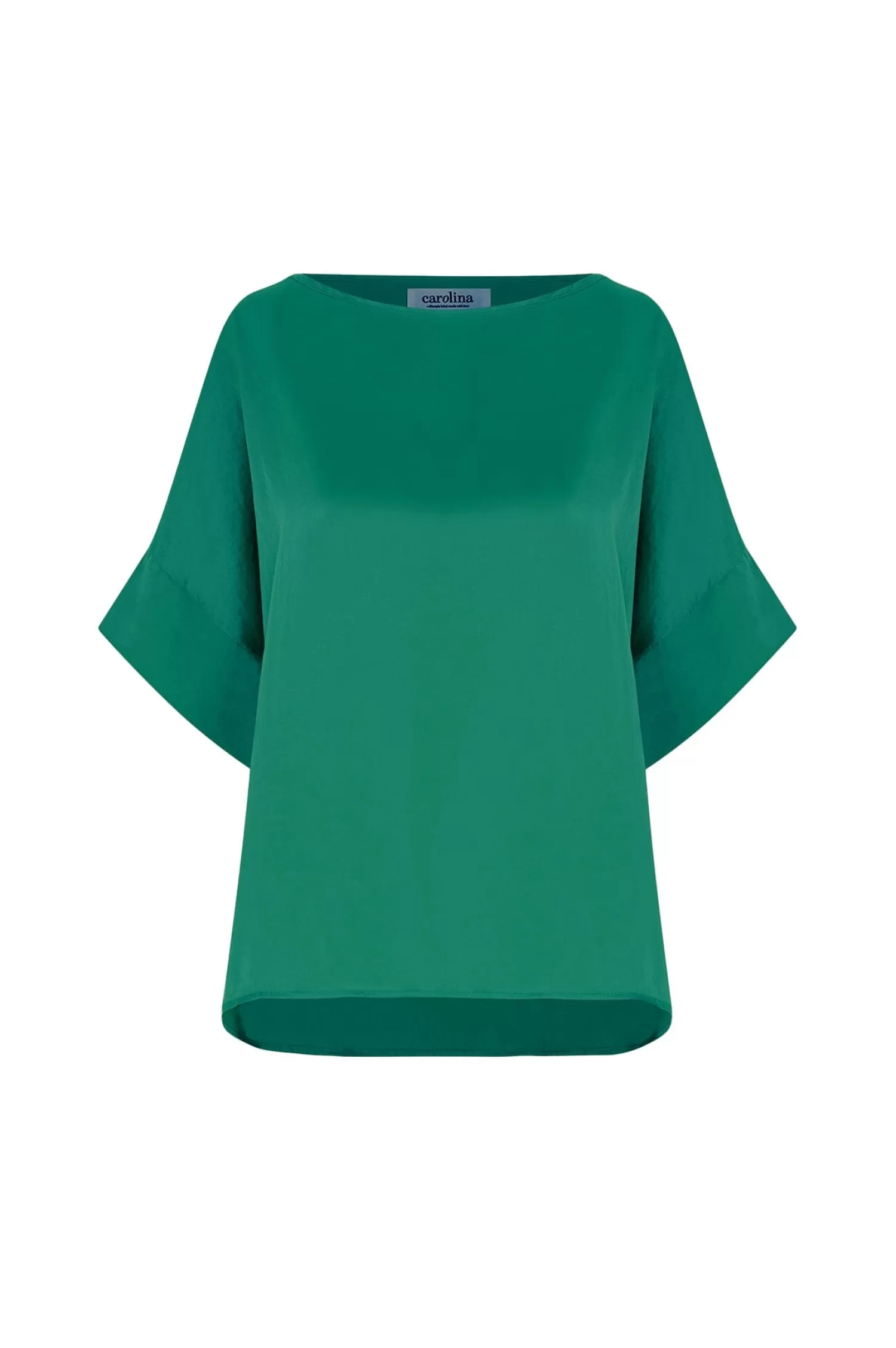 Best Sale Bianca Short Sleeve Top Emerald Bianca Tops | Short Sleeve