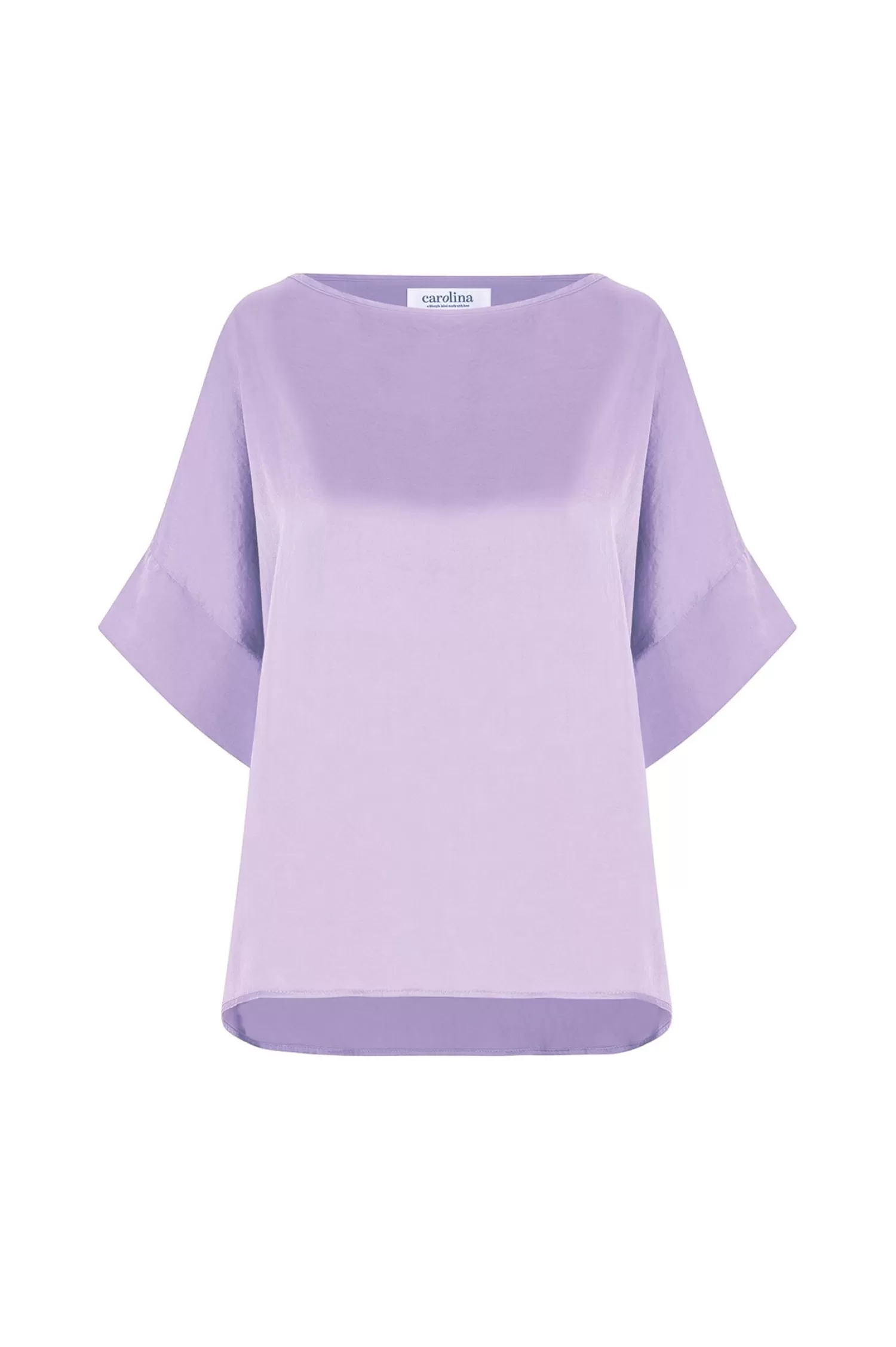 Sale Bianca Short Sleeve Top Lavender Bianca Tops | Short Sleeve