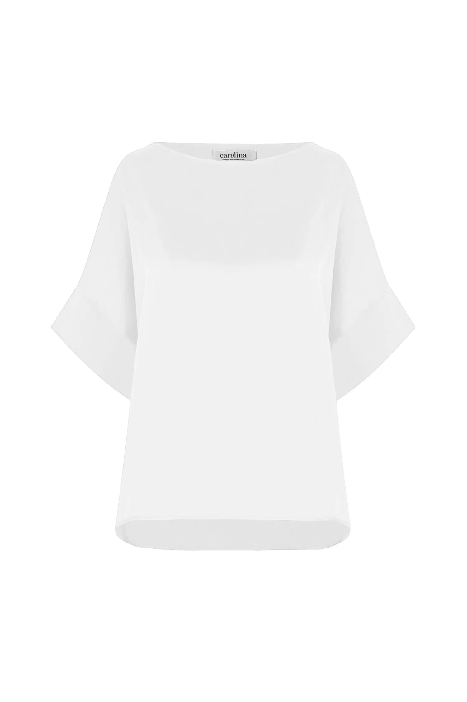 Best Bianca Short Sleeve Top White Bianca Tops | Short Sleeve