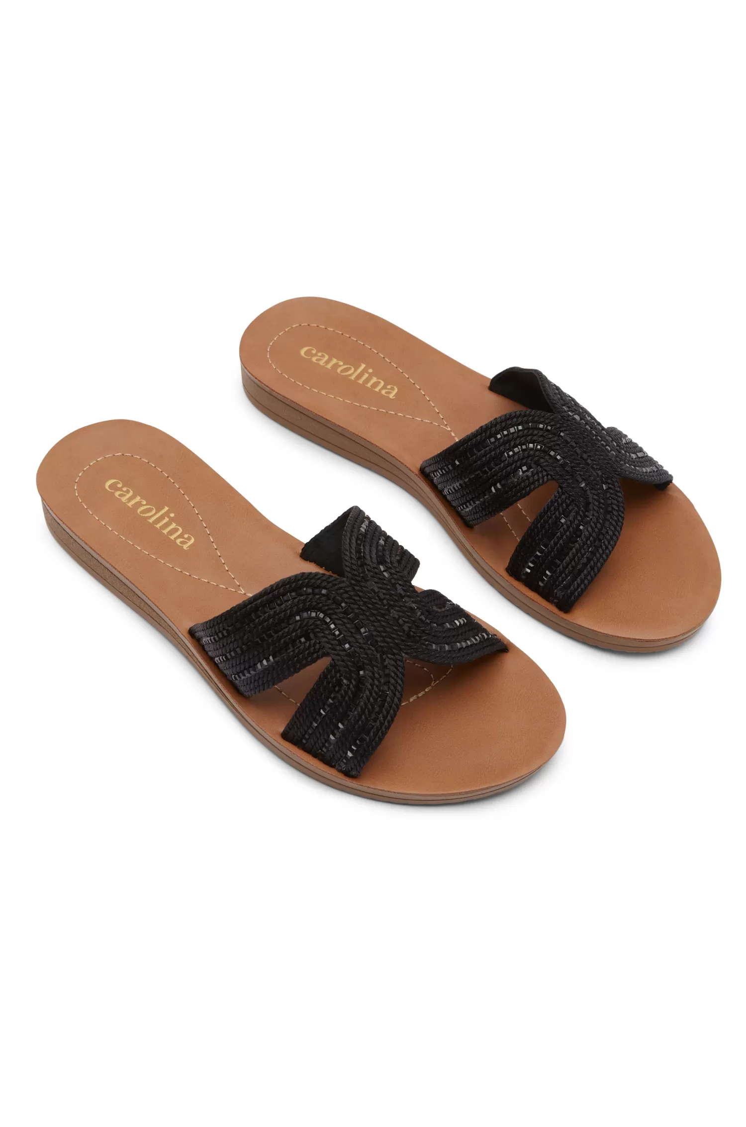 Sale Brianna Slides Black Slides And Sandles