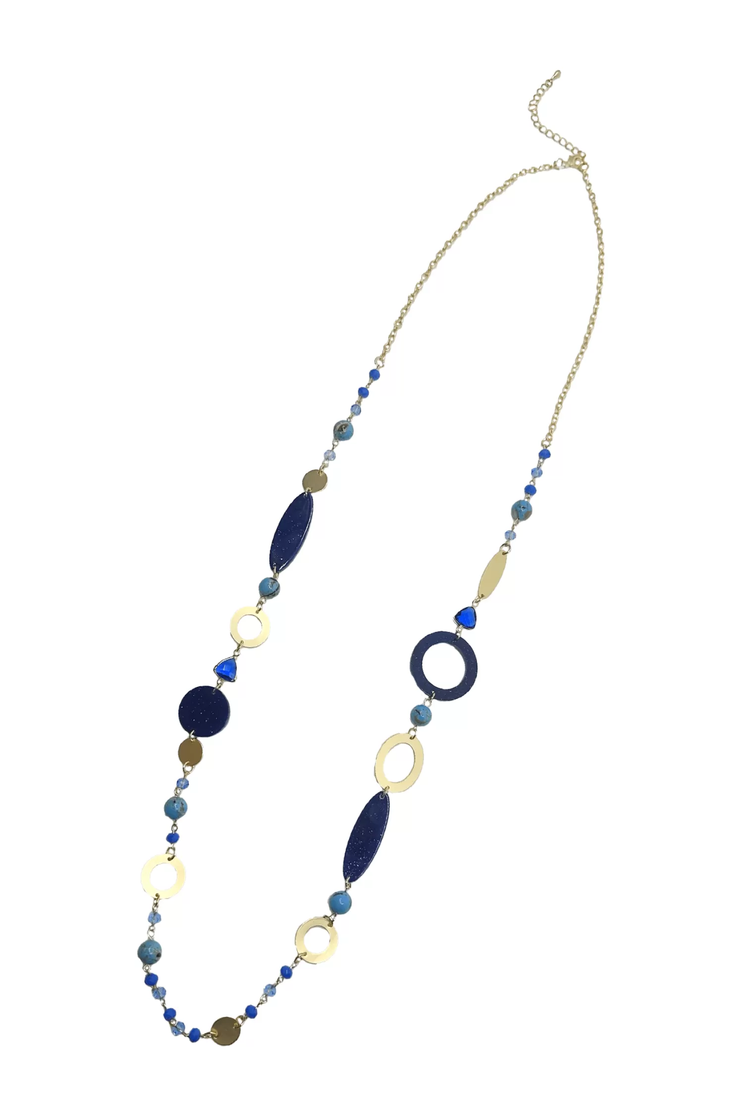 New Callie Necklace Navy Necklaces