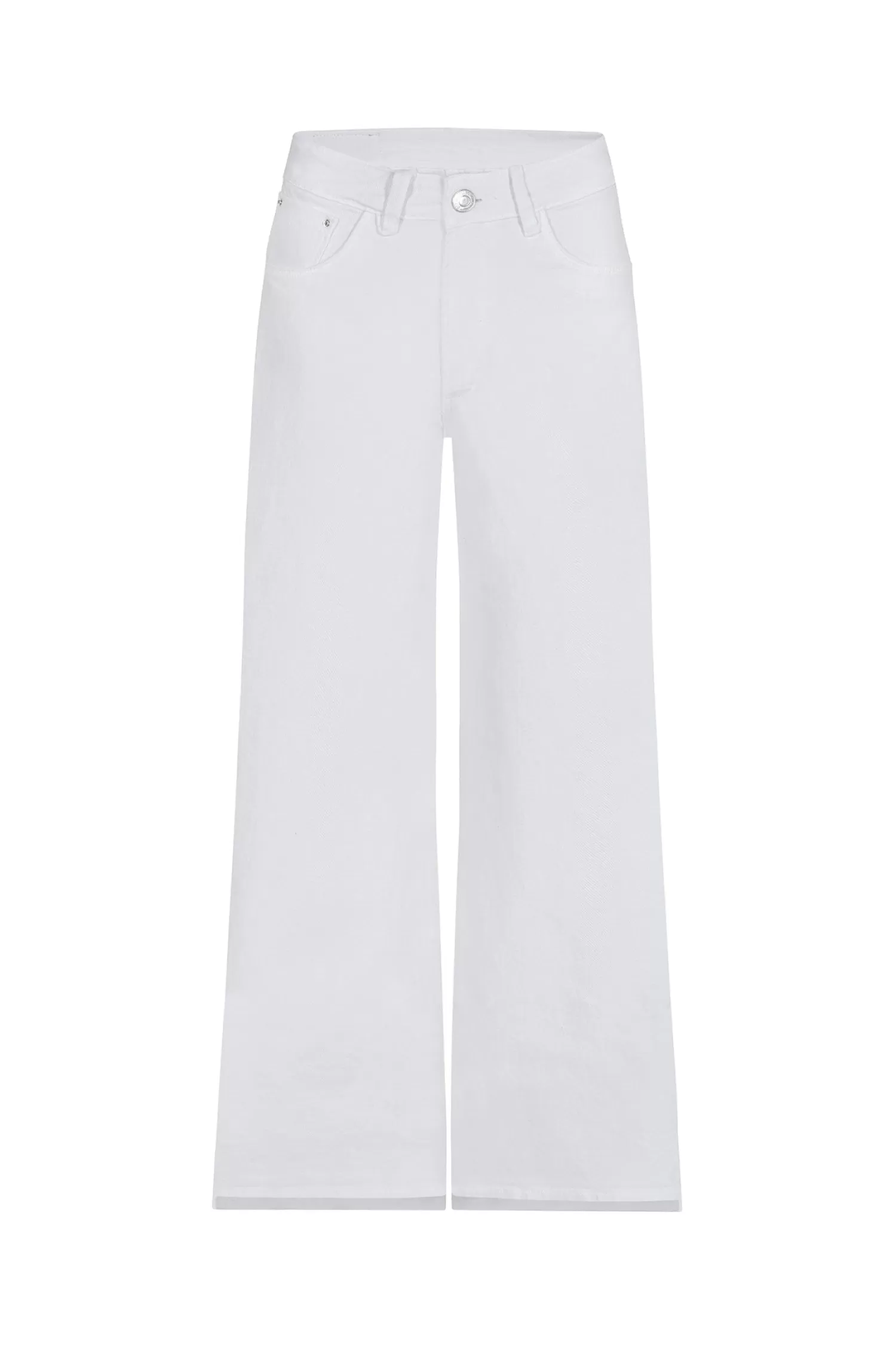 Store Cammy High Rise Wide Leg White Jeans Jeans