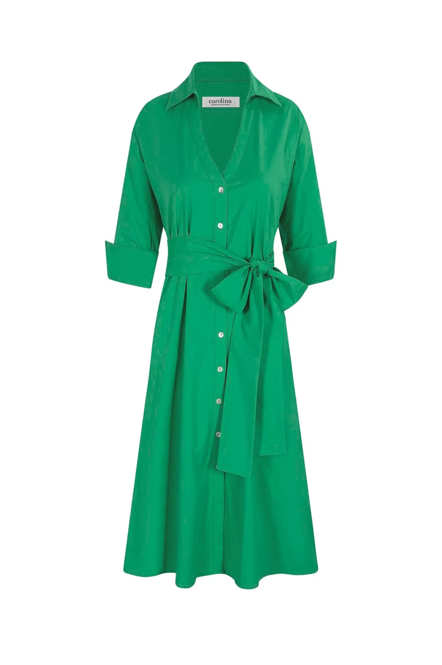 Hot Celia Dress Green Long Sleeve | Short Sleeve