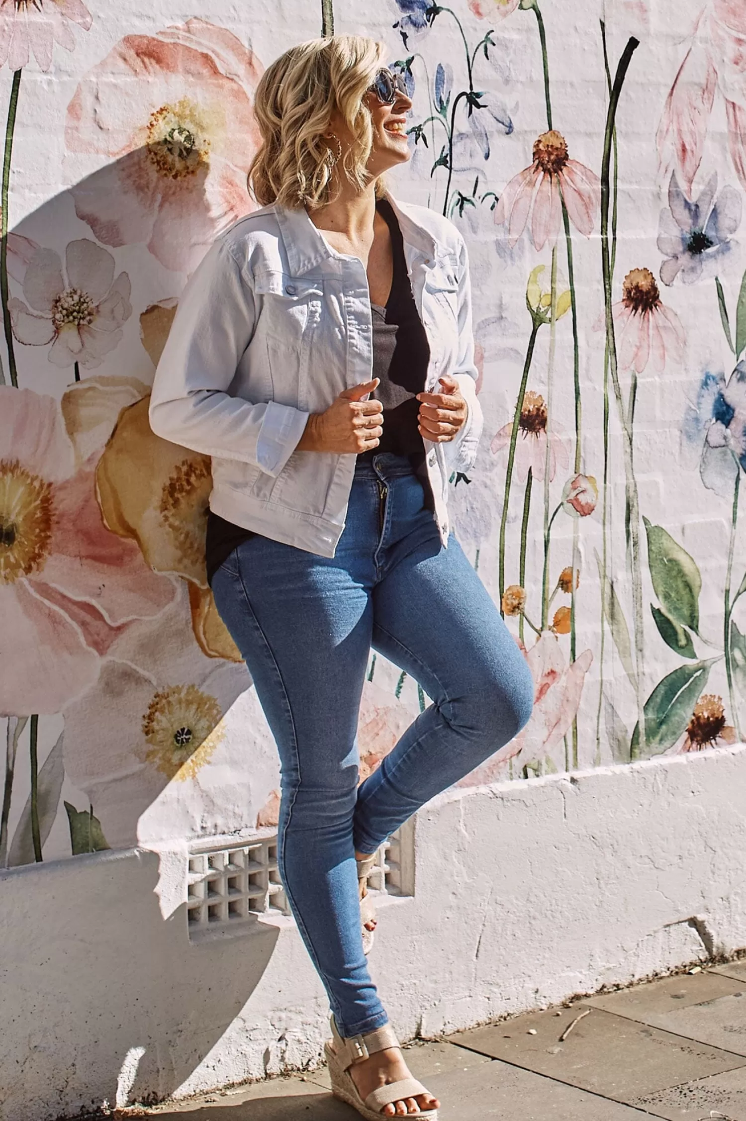 Flash Sale Chelsey Denim Jacket White Jackets