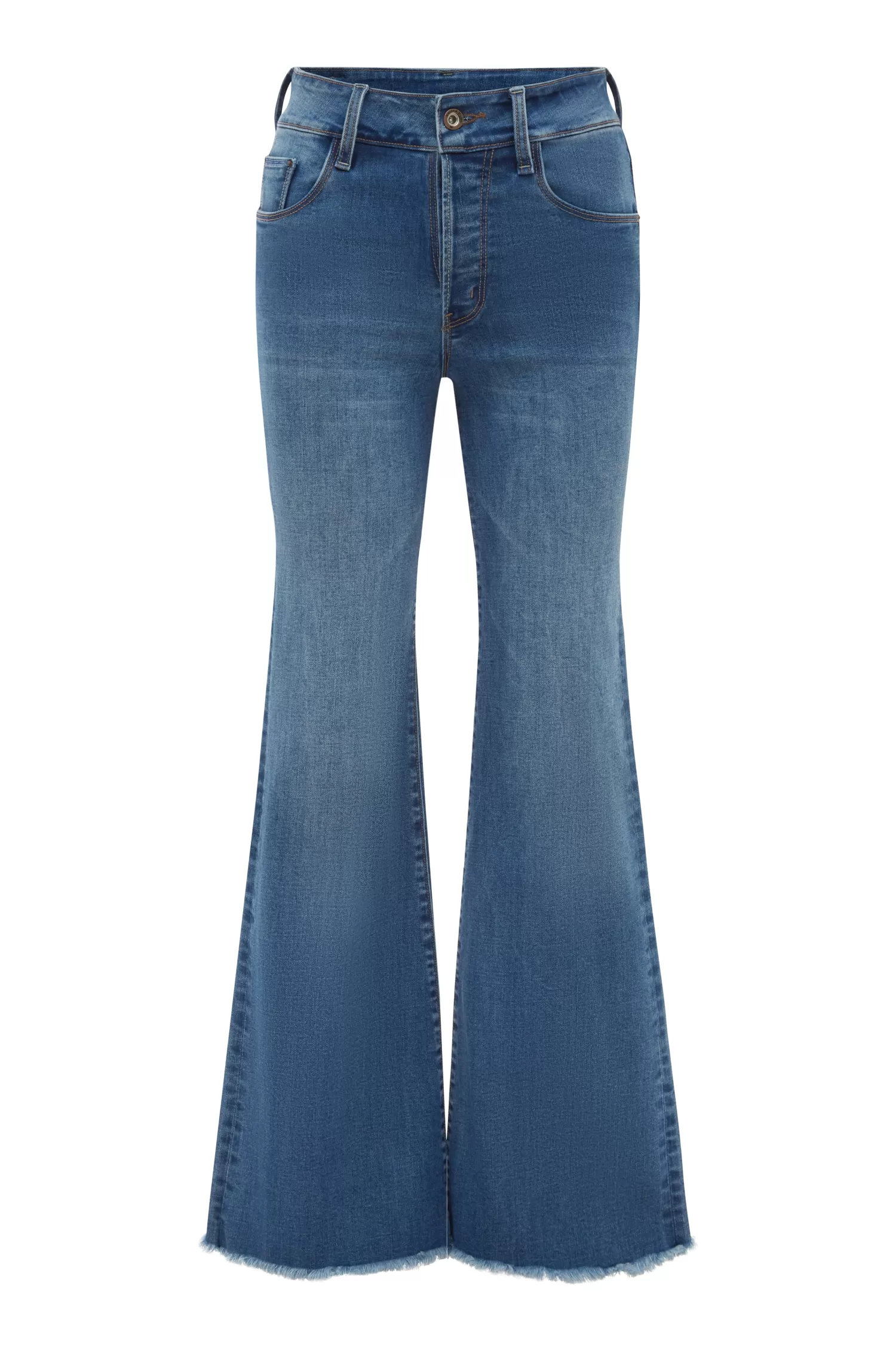 Fashion Colette Wide Leg Denim Jeans Jeans