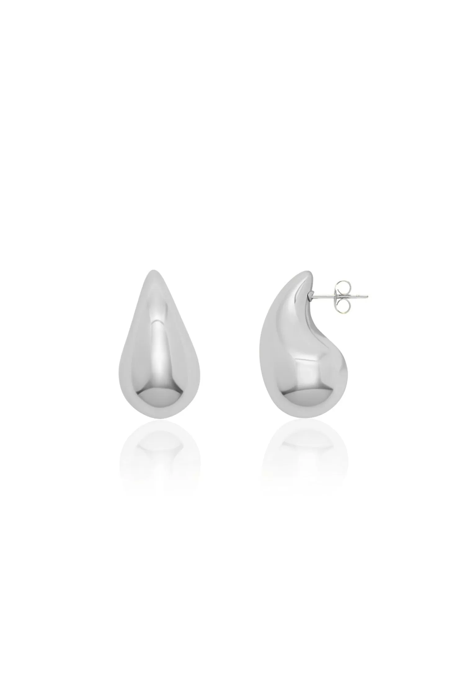 Shop Comma Earrings Silver Earrings