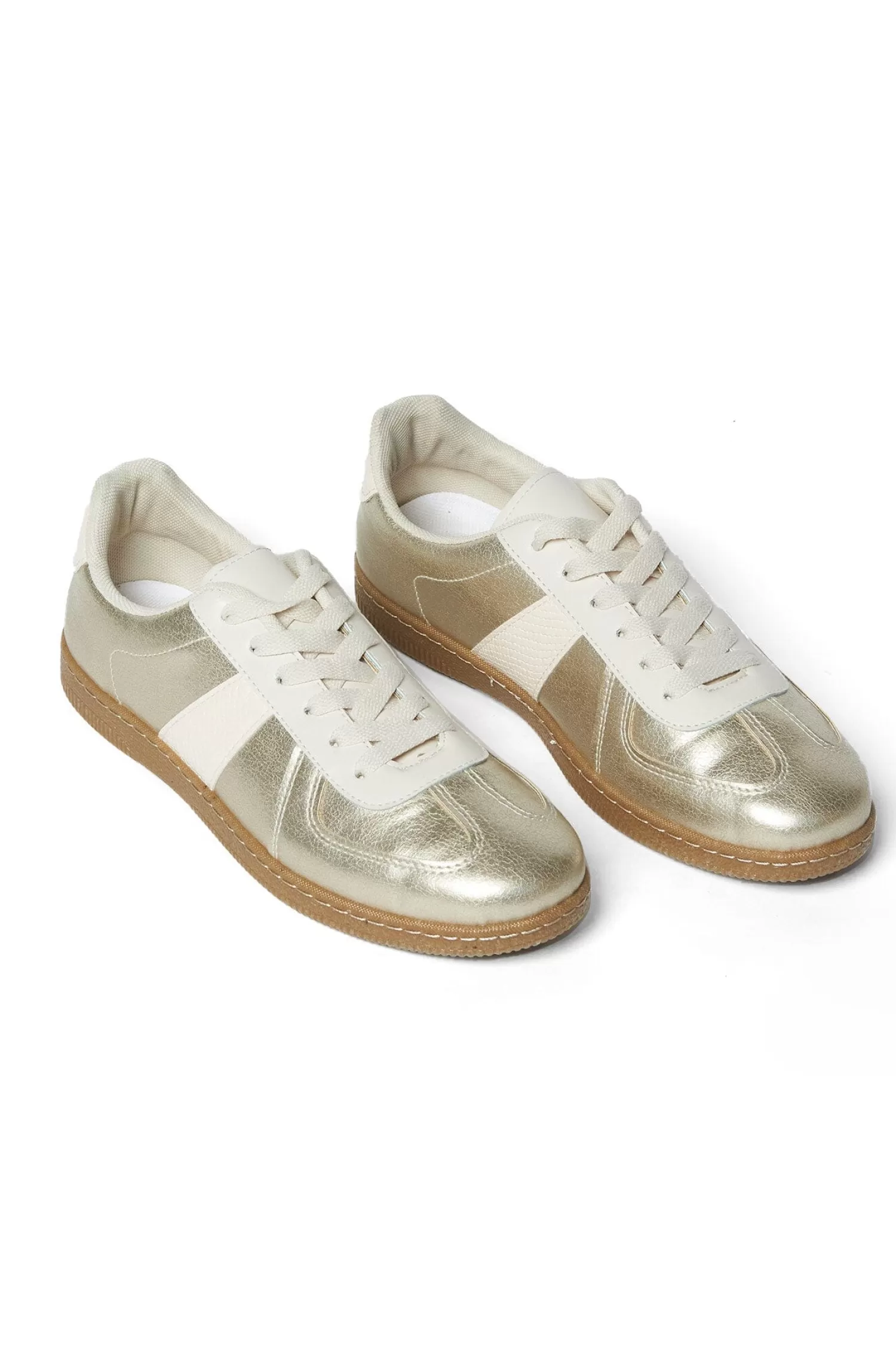 Clearance Cosima Sneakers Gold Flats & Loafers