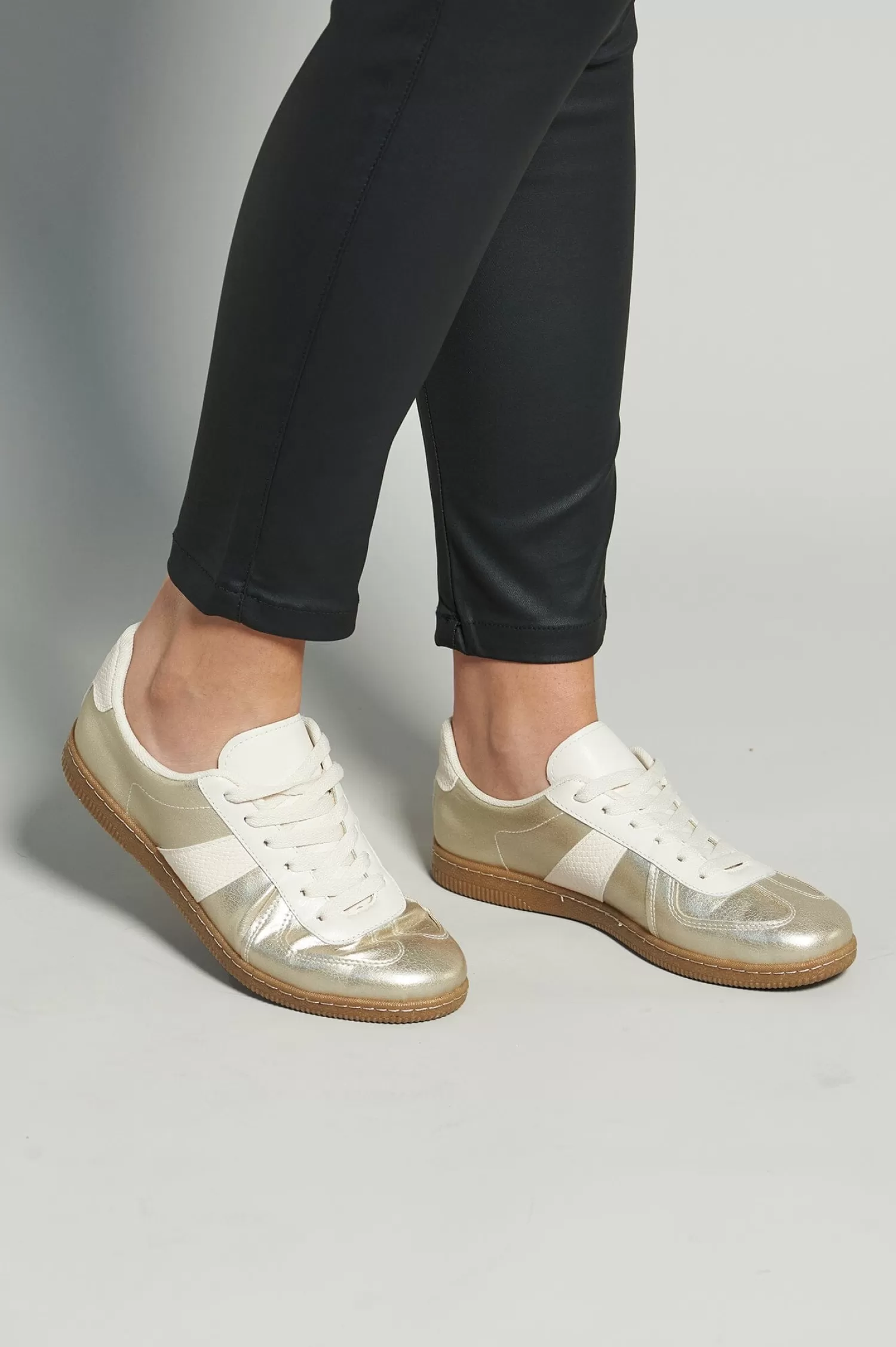 Clearance Cosima Sneakers Gold Flats & Loafers