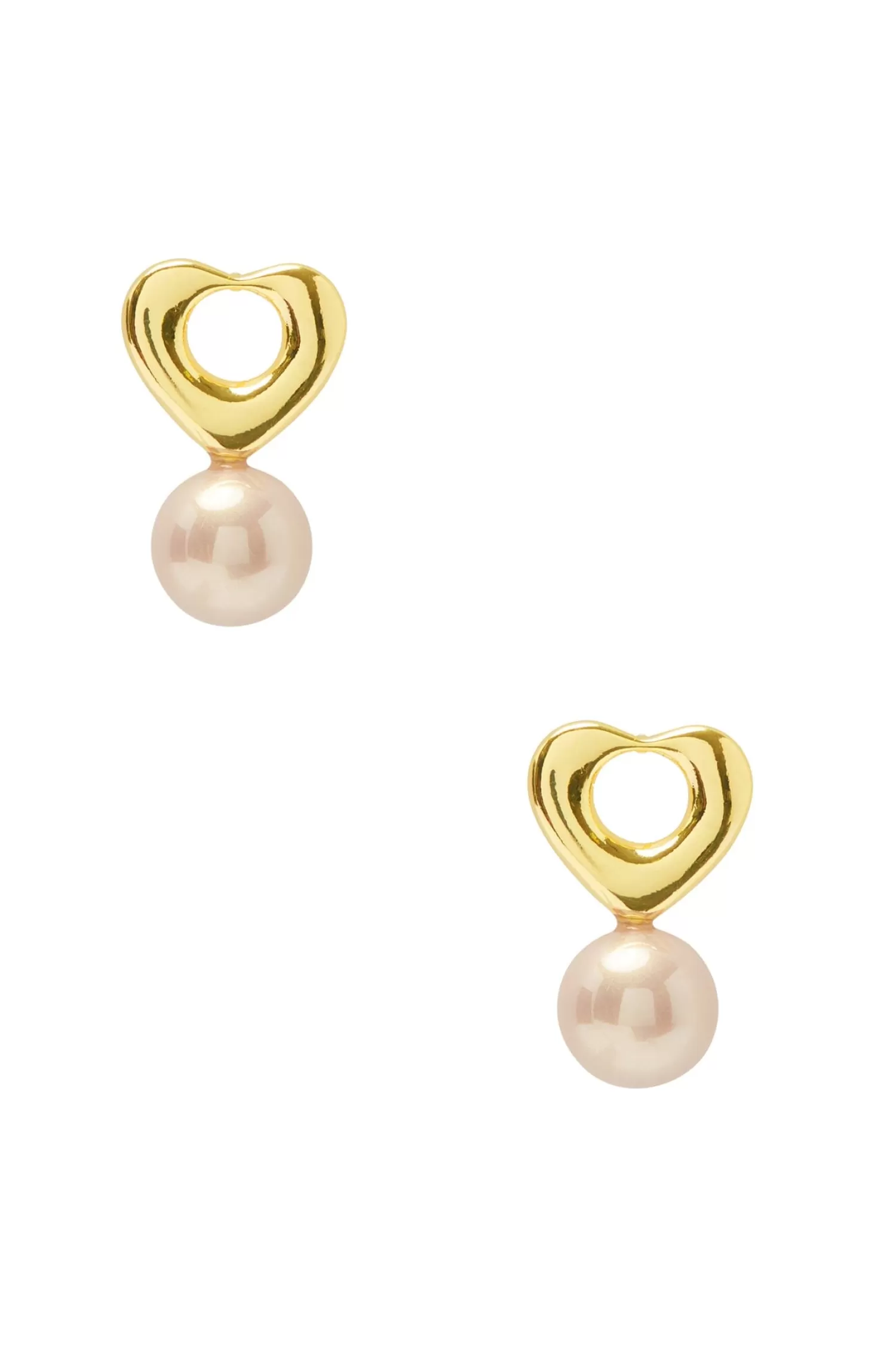 Best Sale Dayana Love Pearl Earrings Blush Earrings