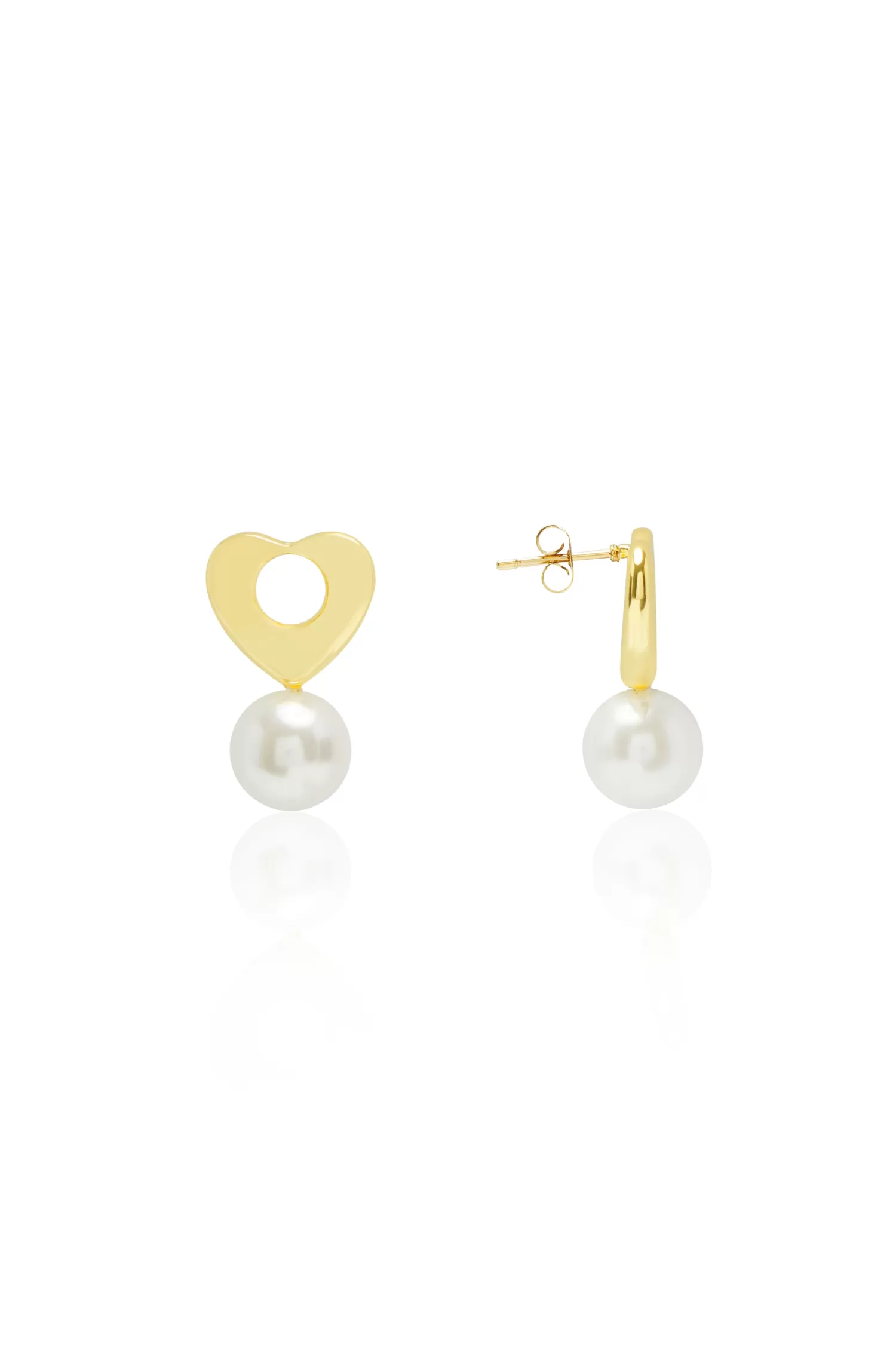 Online Dayana Love Pearl Earrings White Earrings