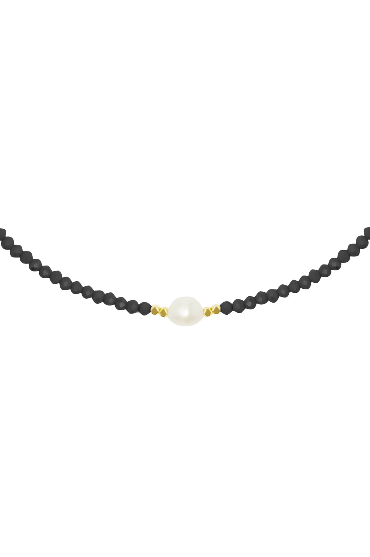 Store Elaina Necklace Black Necklaces