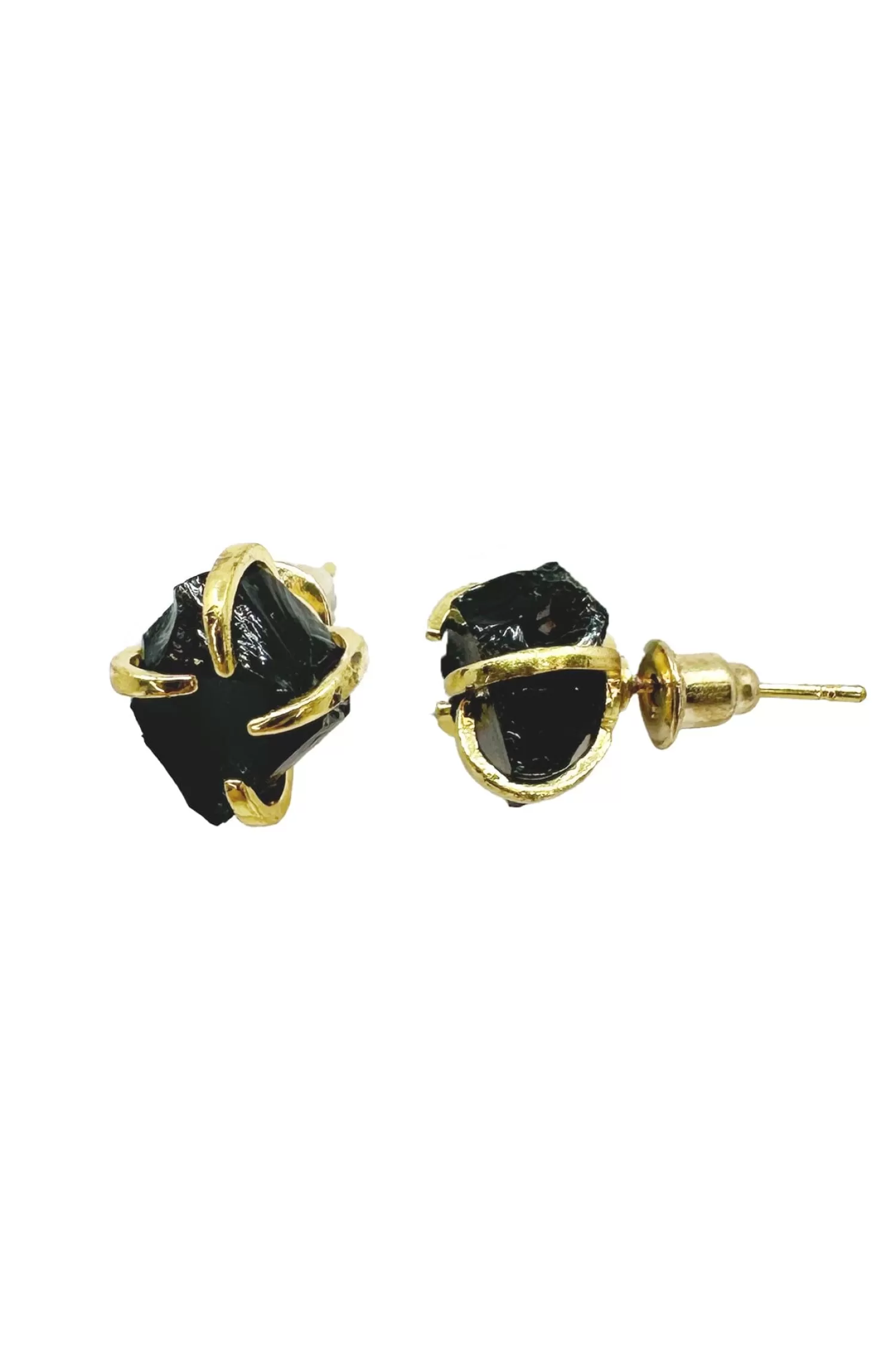 Online Ember Earrings Black Earrings