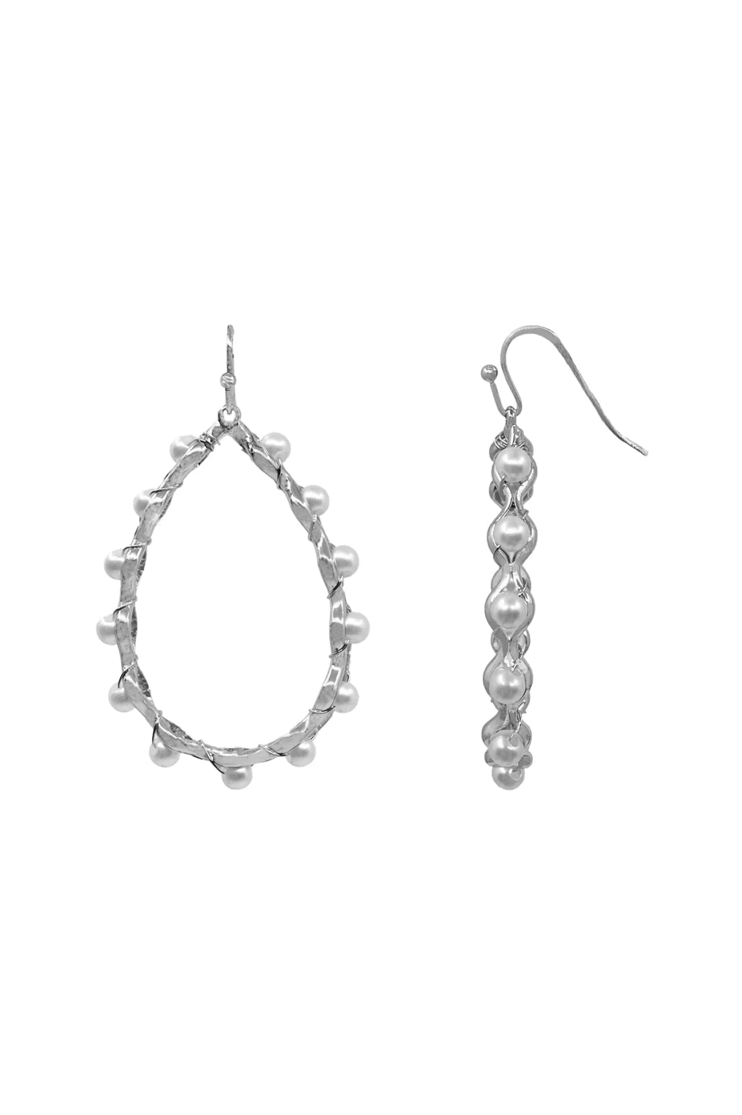 Online Evangeline Earrings Silver Earrings