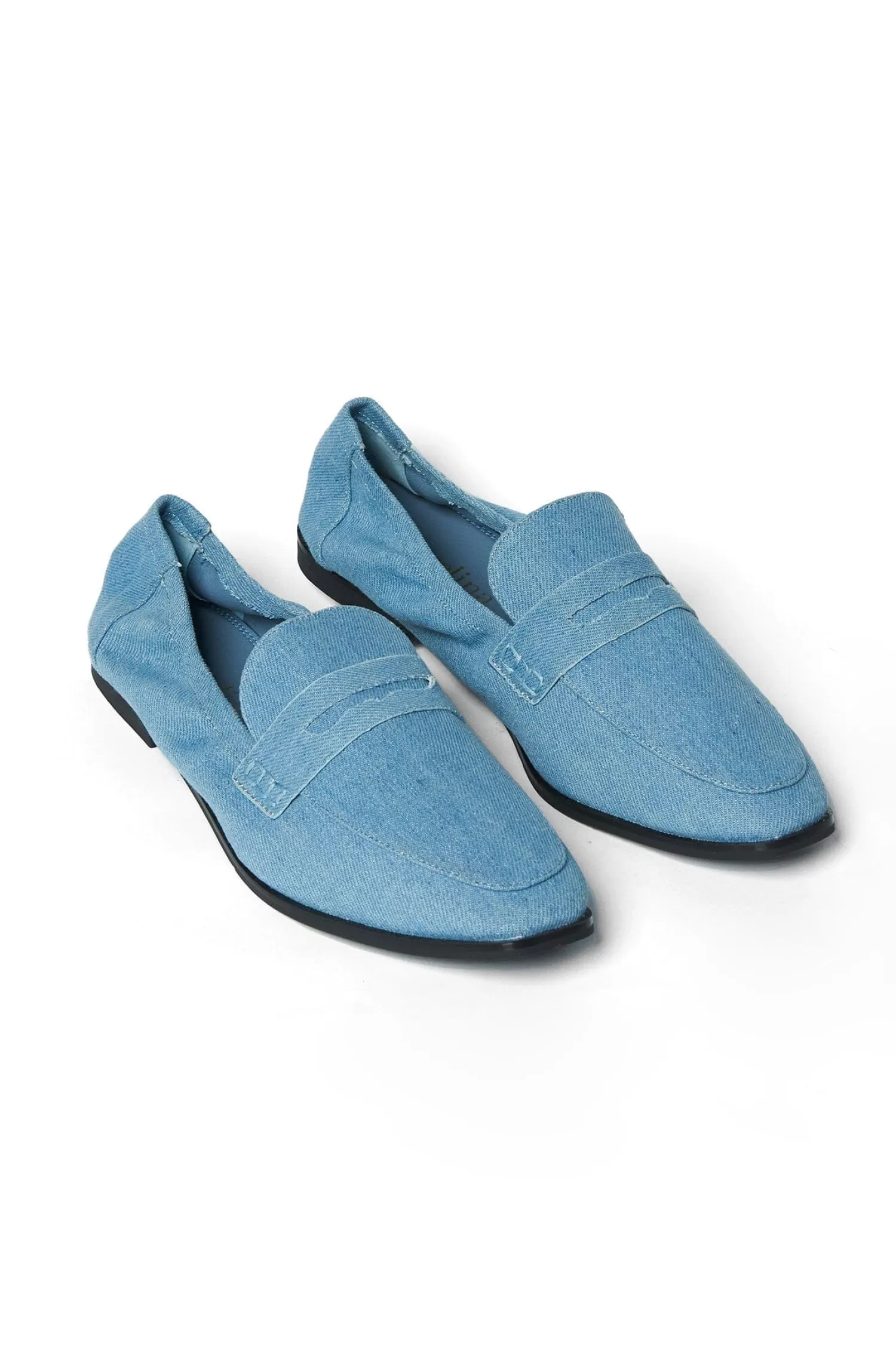 Clearance Fiora Loafers Denim Flats & Loafers