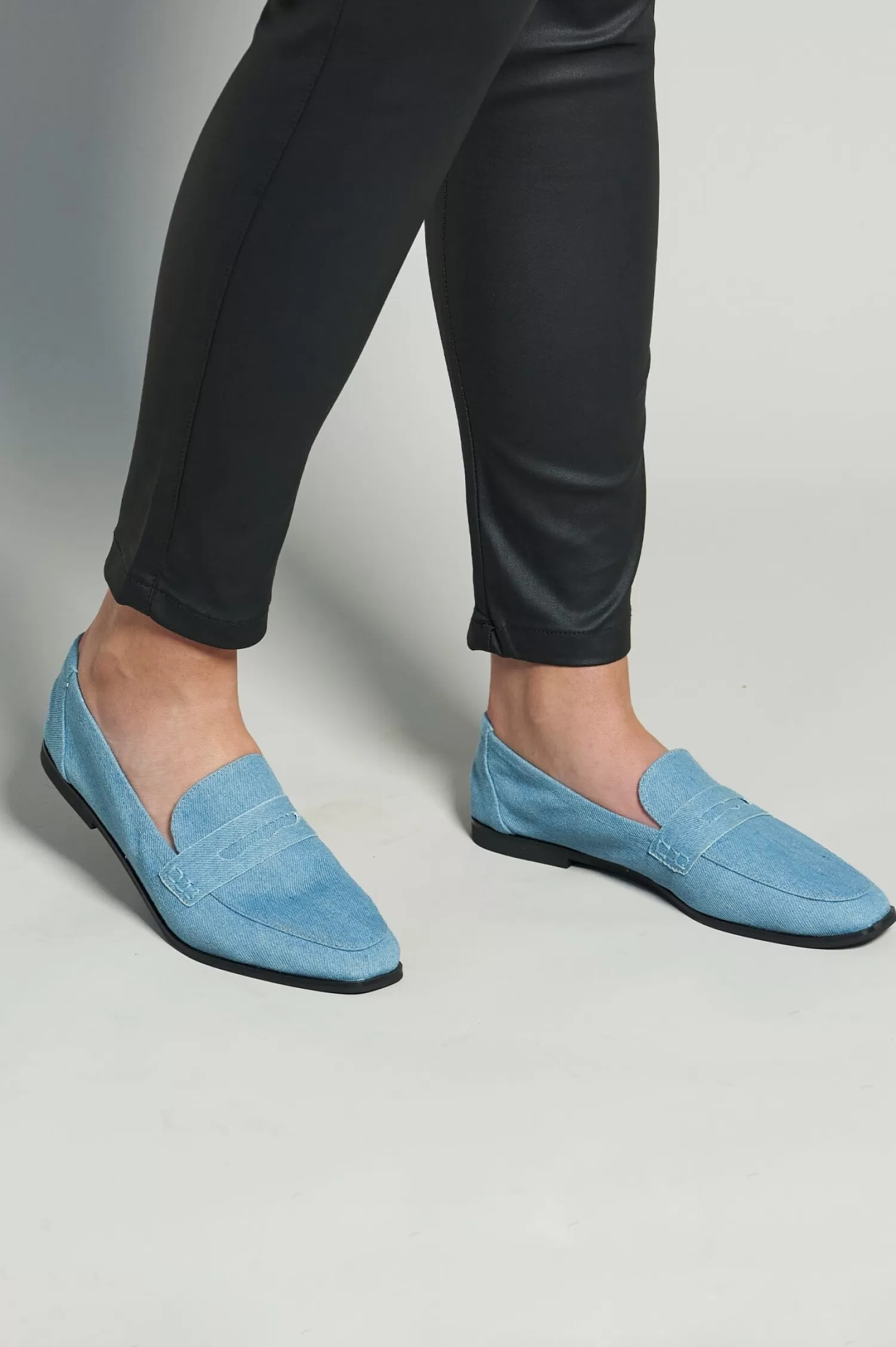 Clearance Fiora Loafers Denim Flats & Loafers