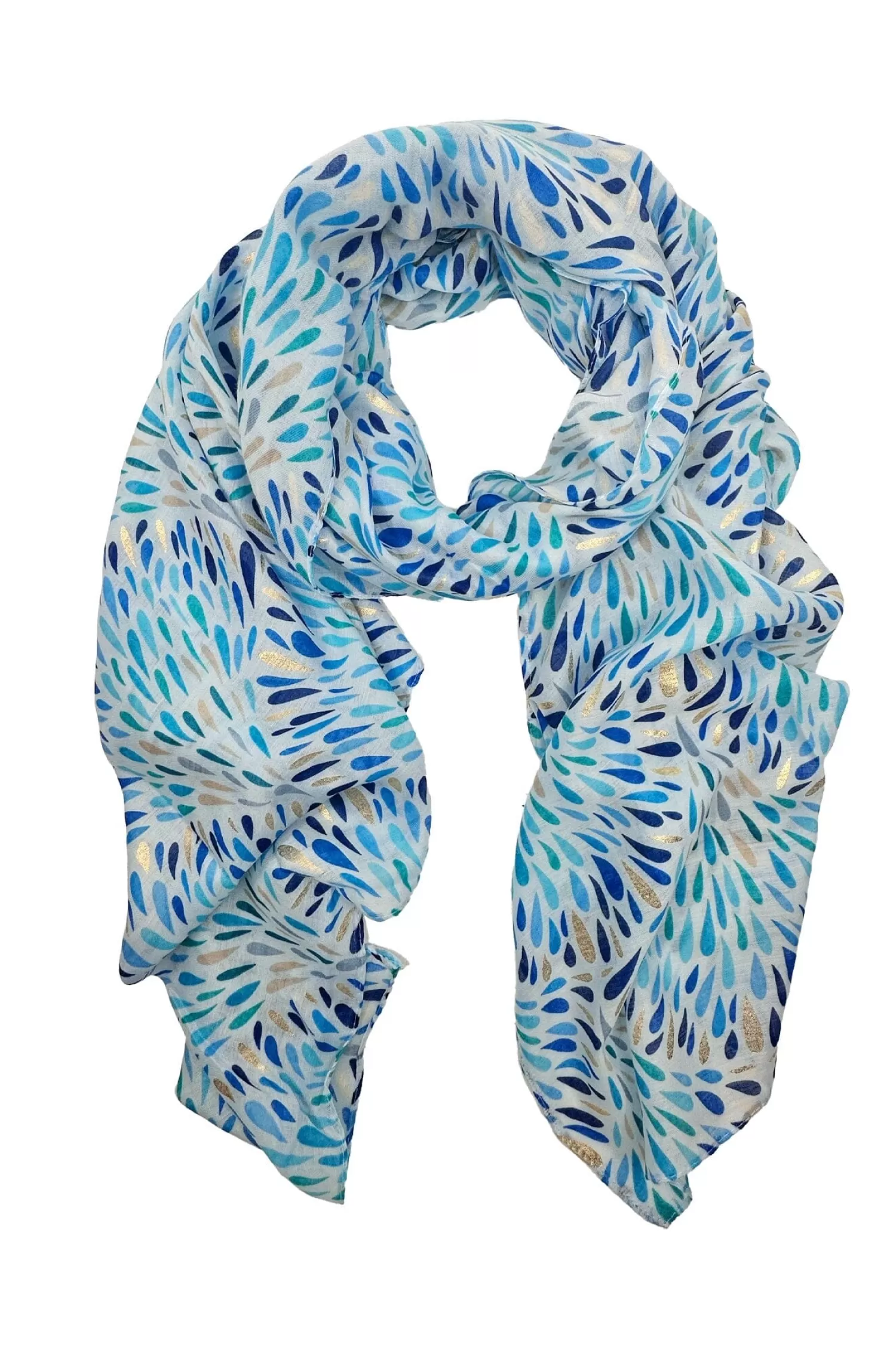 Best Gemma Scarf Blue Scarves