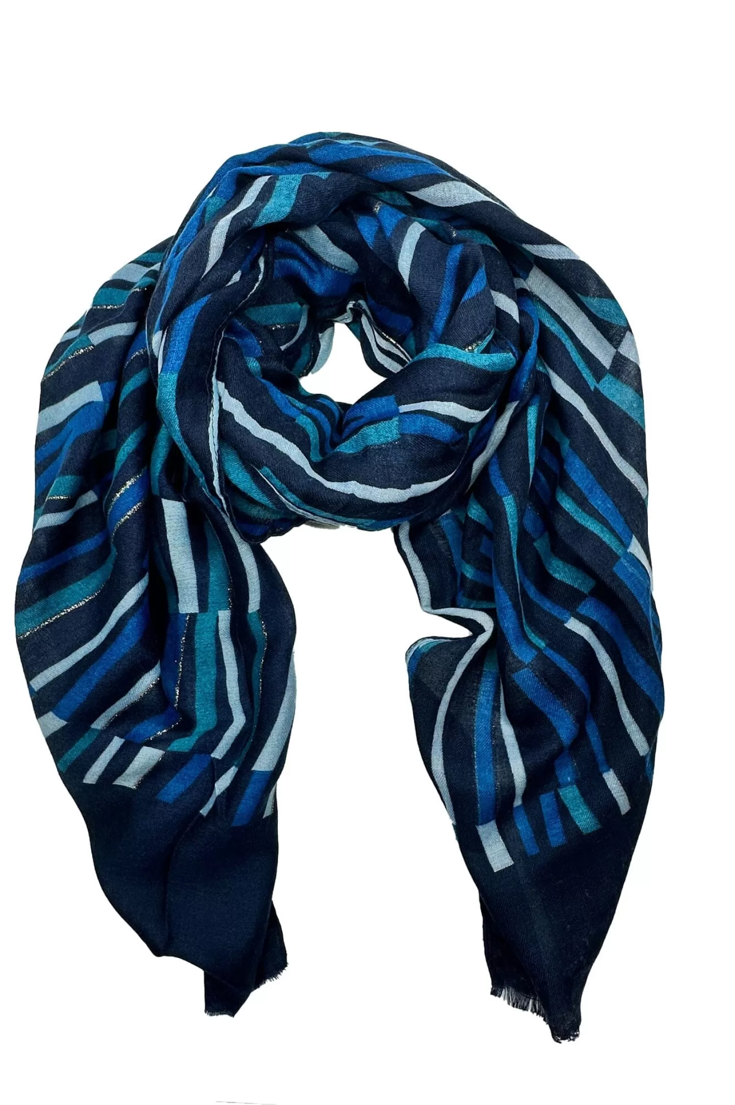 New Genesis Scarf Blue Scarves