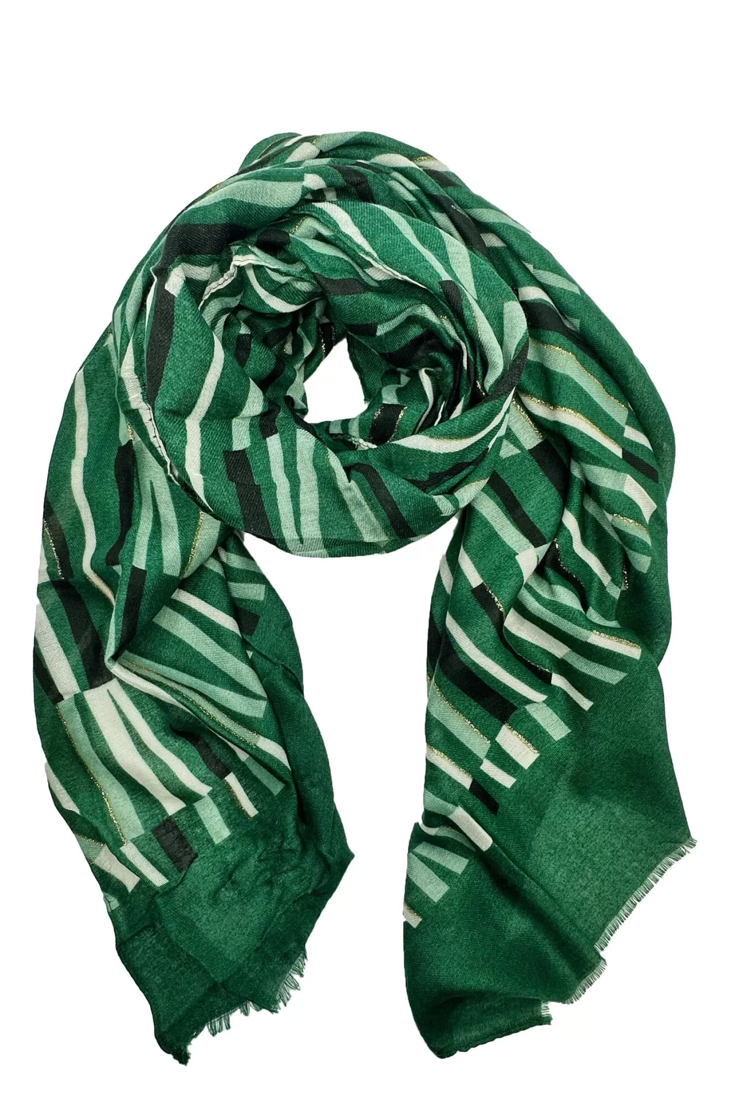 Cheap Genesis Scarf Green Scarves