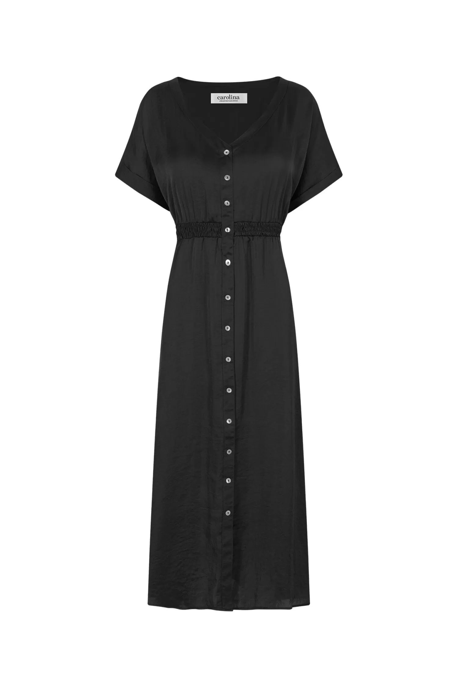 Store Georgina Dress Black Short Sleeve