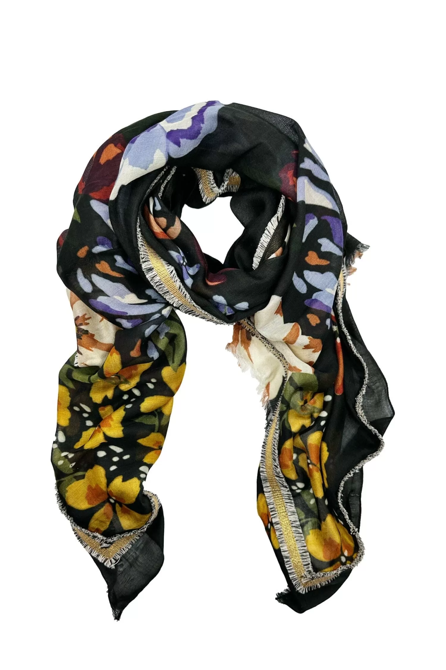 Sale Giana Modal Scarf Black Scarves