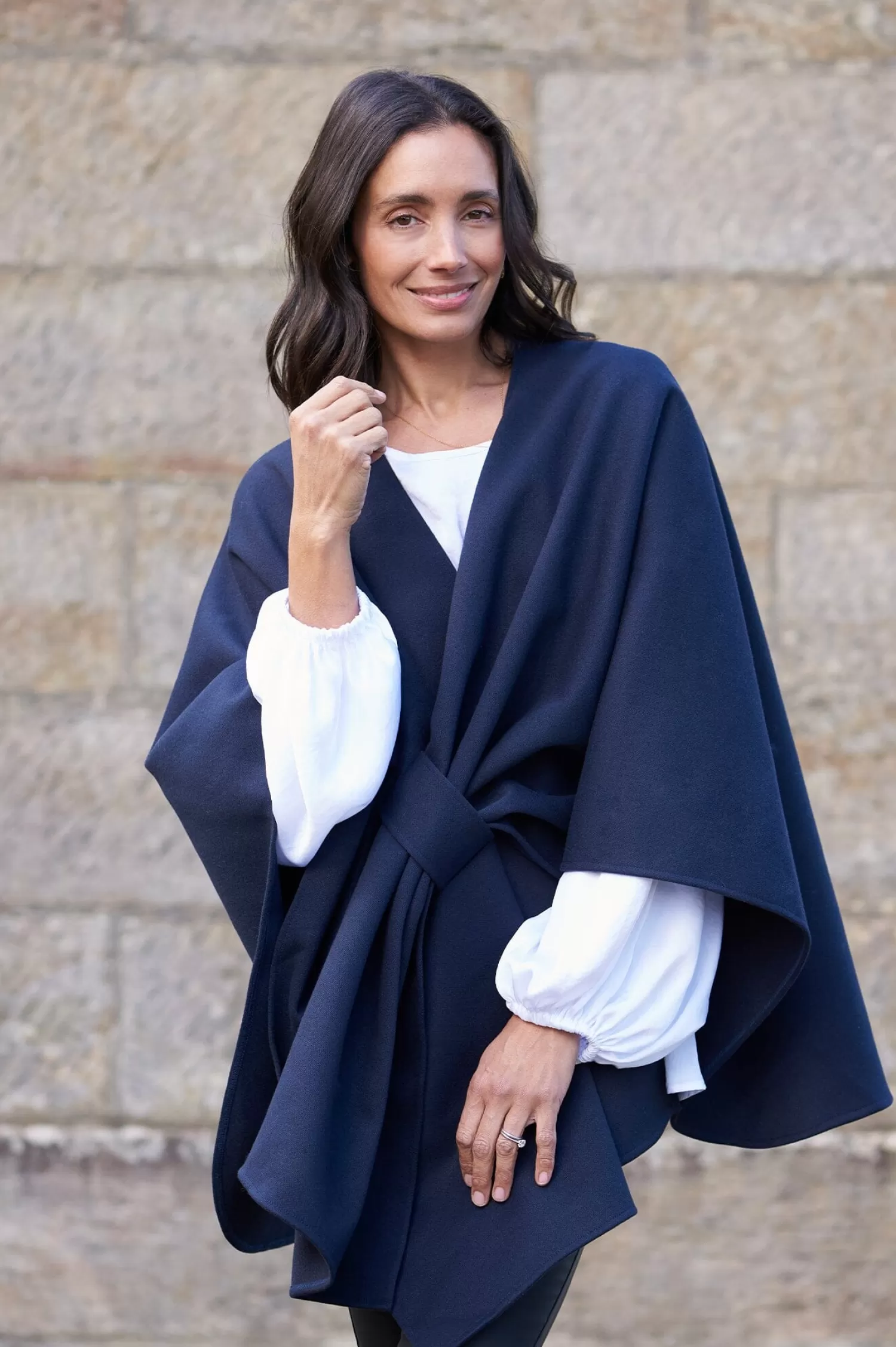 Sale Grace Cape Navy Capes & Kaftans