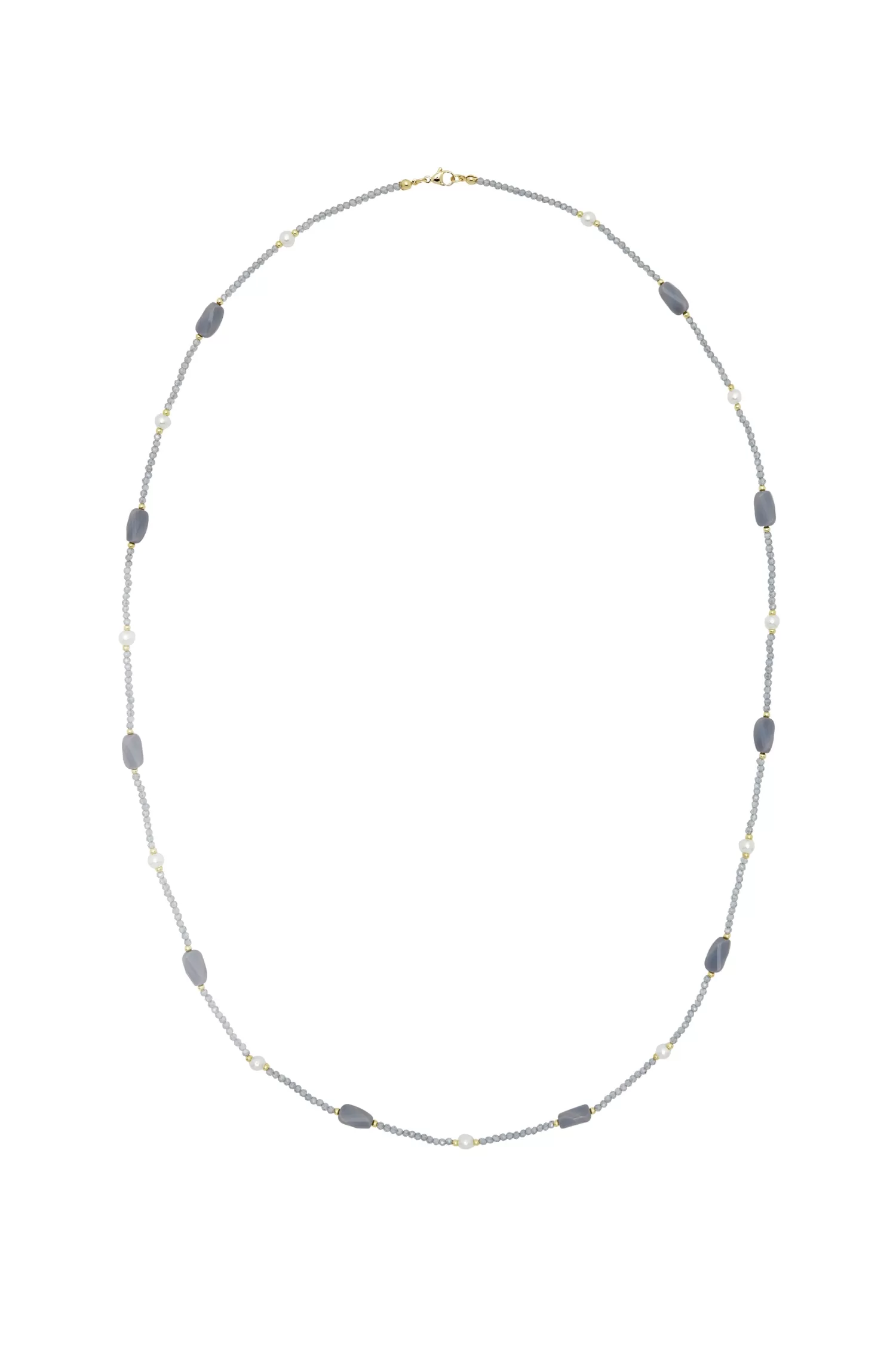 Clearance Hebe Necklace Slate Grey Necklaces