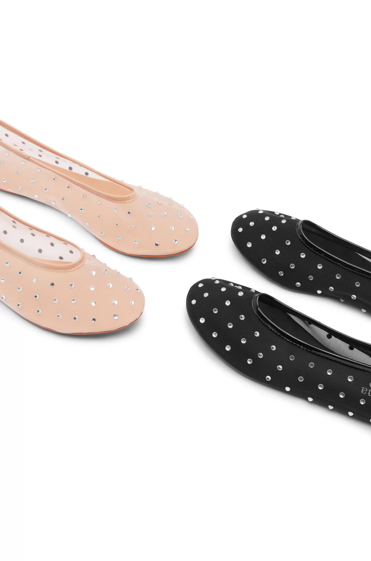 Online Jade Ballet Flats Black Flats & Loafers