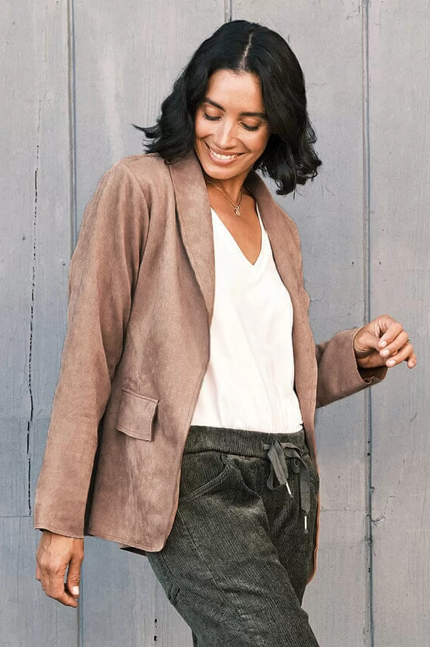 Fashion Justine Jacket Mocha Jackets