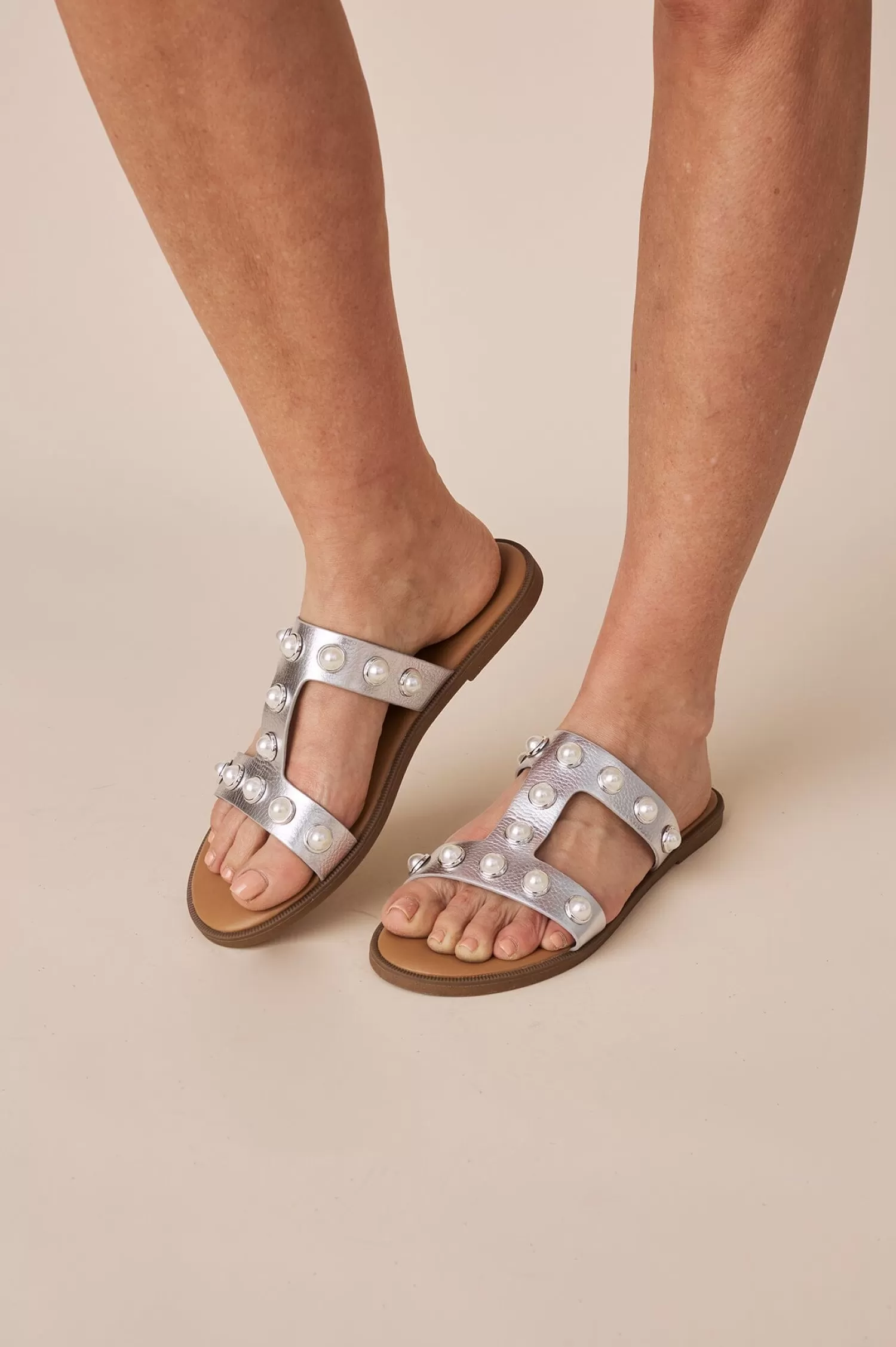 New Kali Slides Silver Slides And Sandles