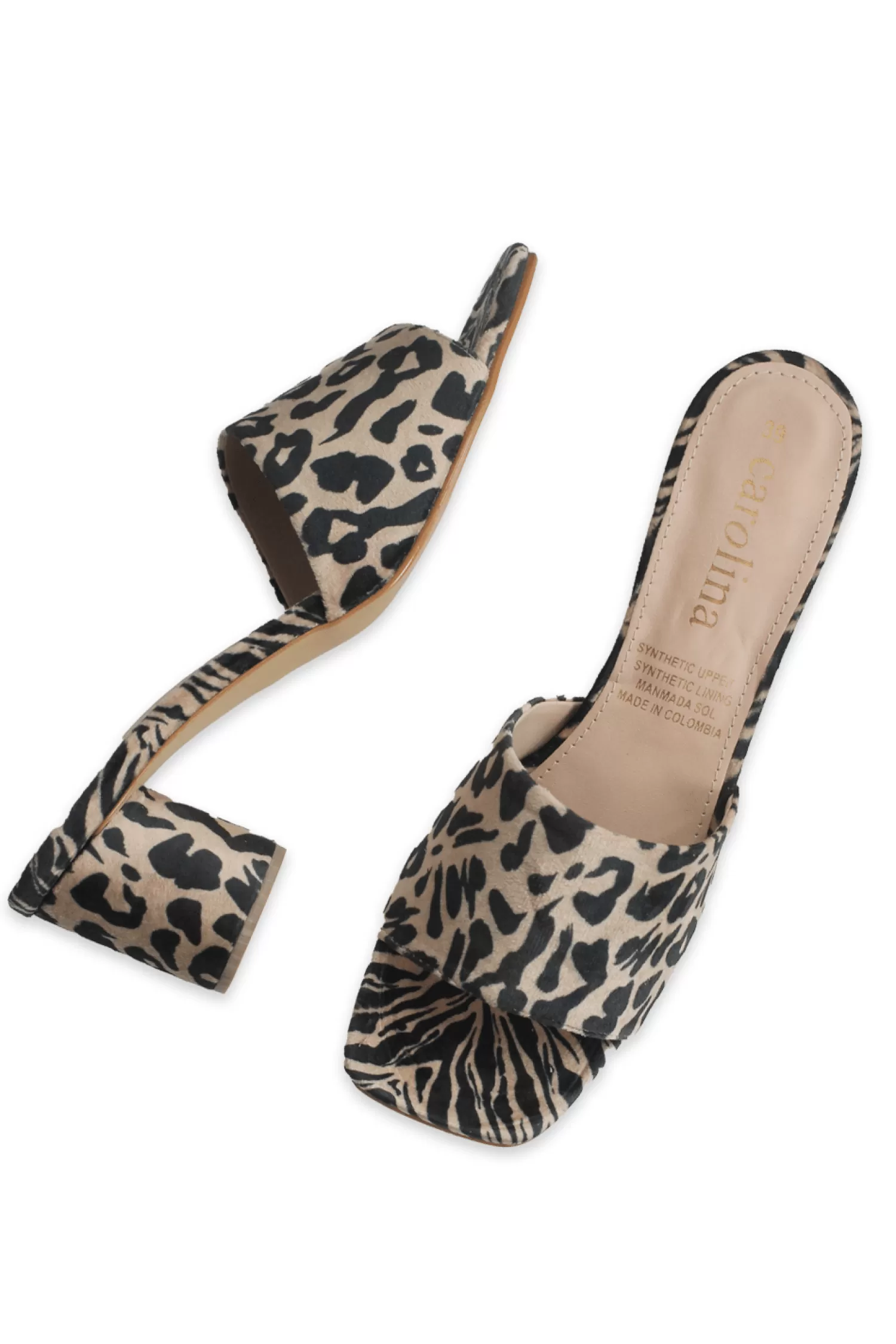 Sale Kara Animal Print Heels Heels And Wedges