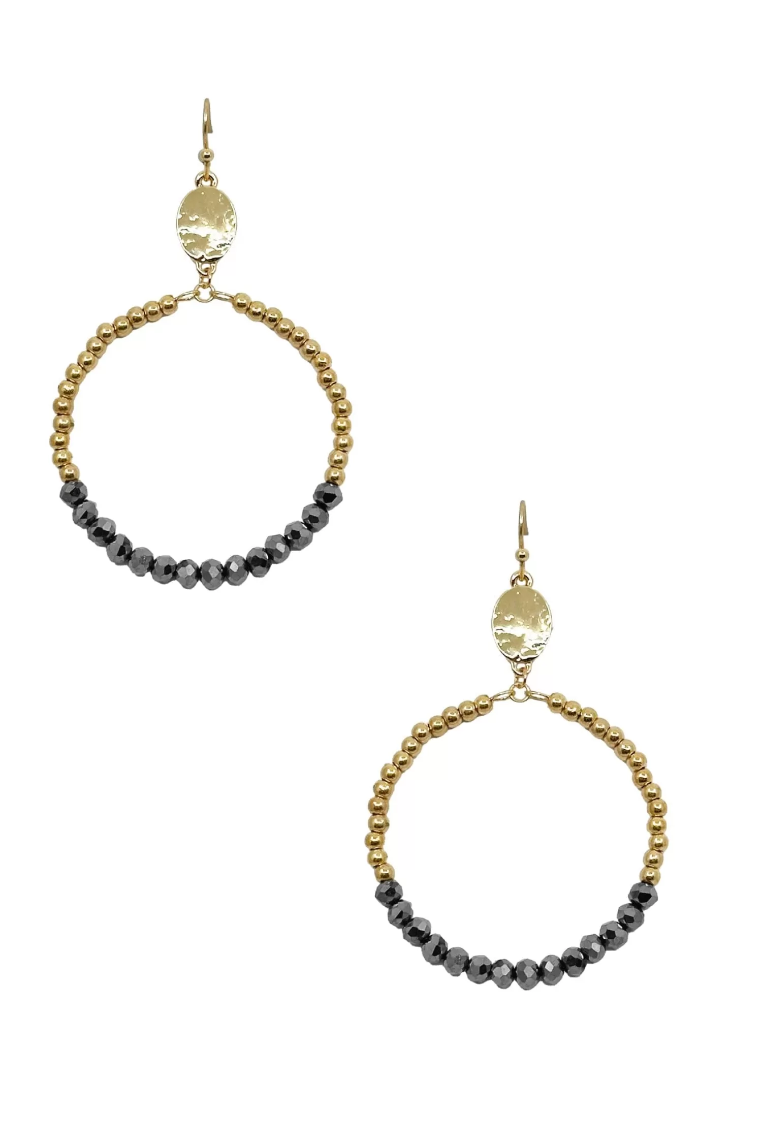 Fashion Katherine Earrings Charcoal Earrings