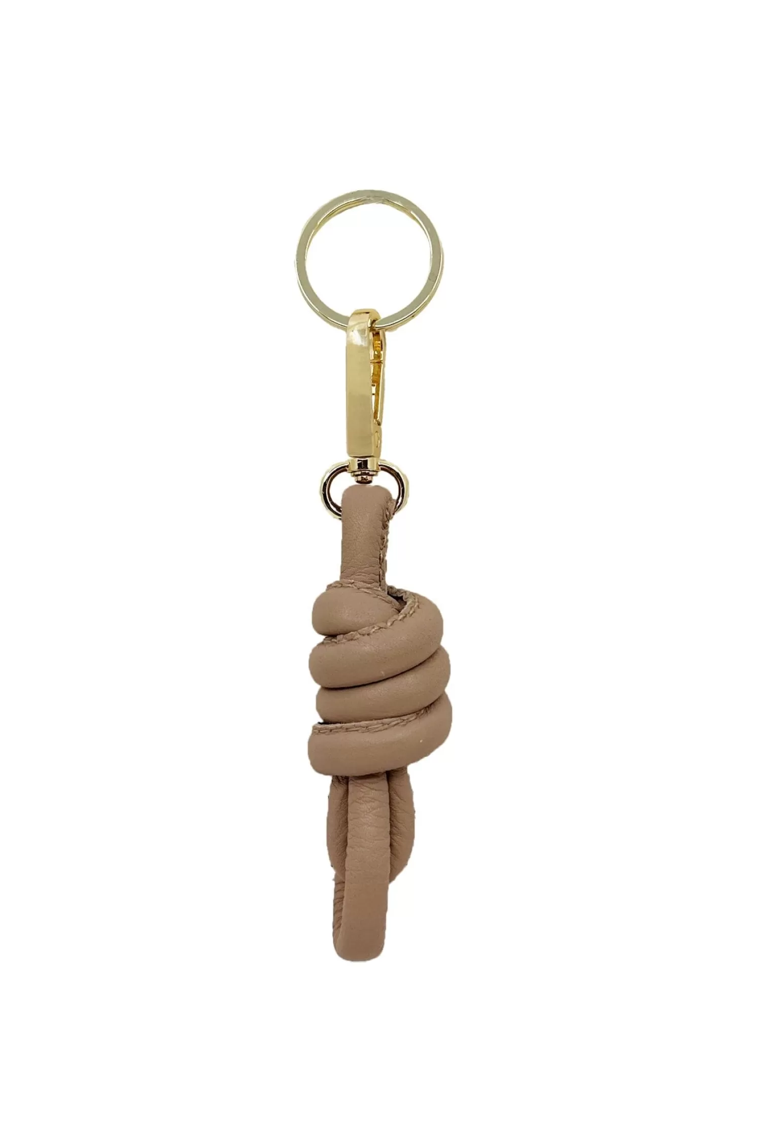 Sale Knot Keyring Soft Leather Nude Travel Accessories | Travel Accessories