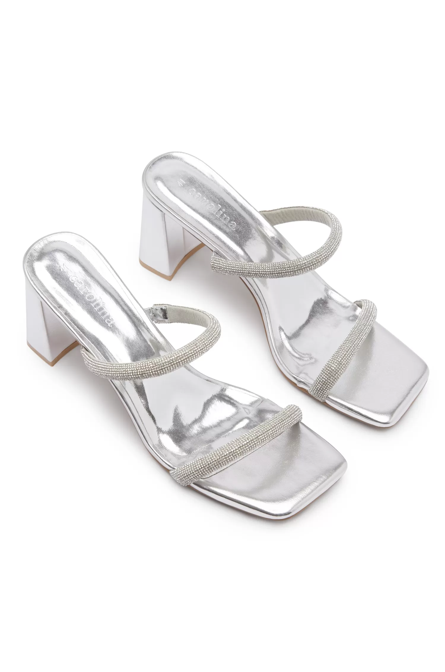 Cheap Krissy Heels Silver Heels And Wedges