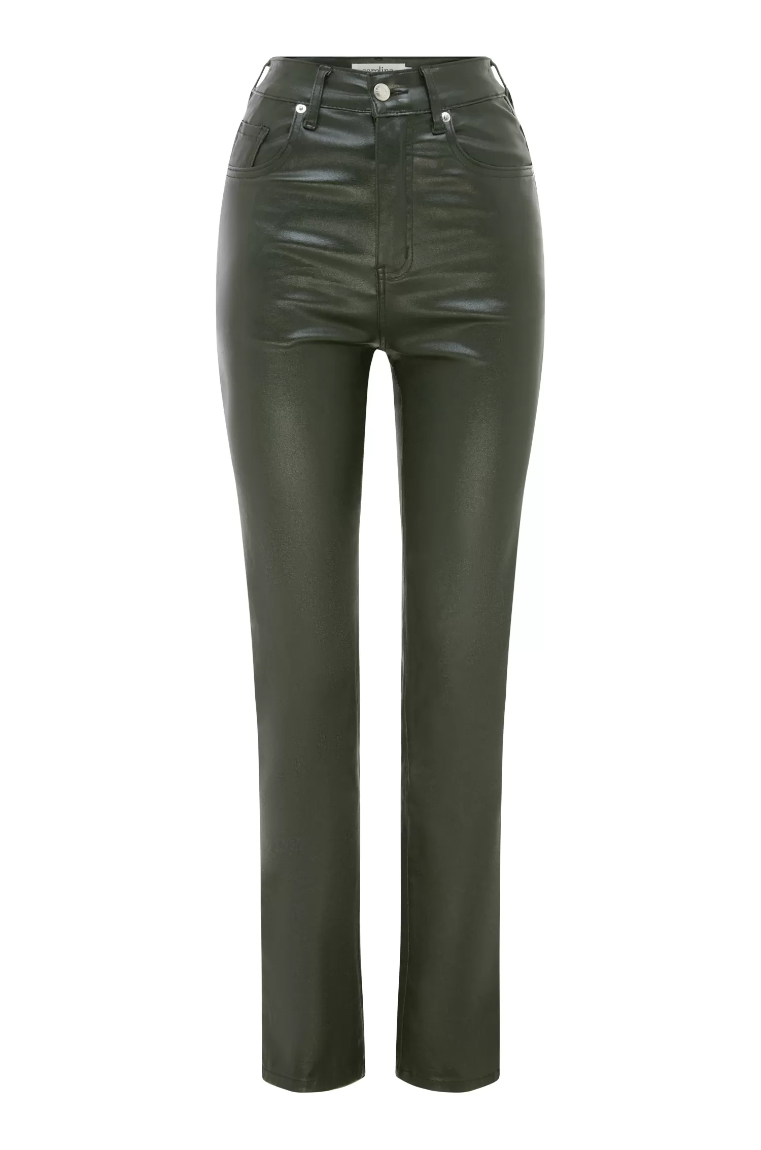 Sale Lucia Metallic Olive Jeans Jeans | Pants