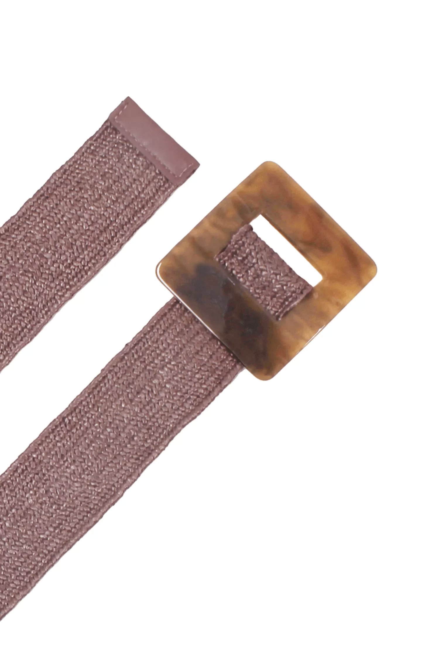 Cheap Mahana Elasticised Belt Mauve Belts