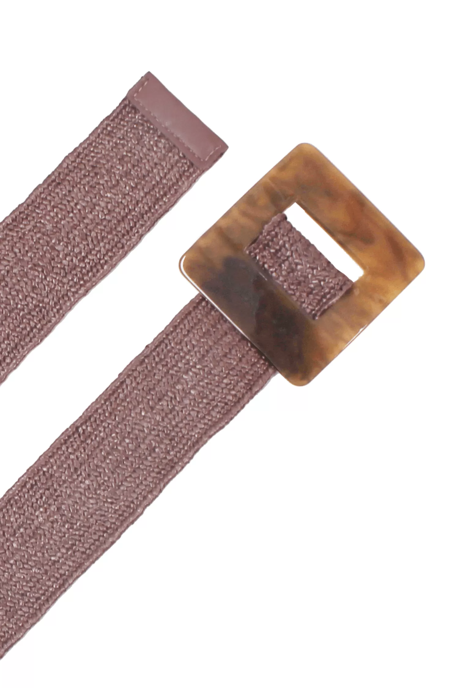 Cheap Mahana Elasticised Belt Mauve Belts