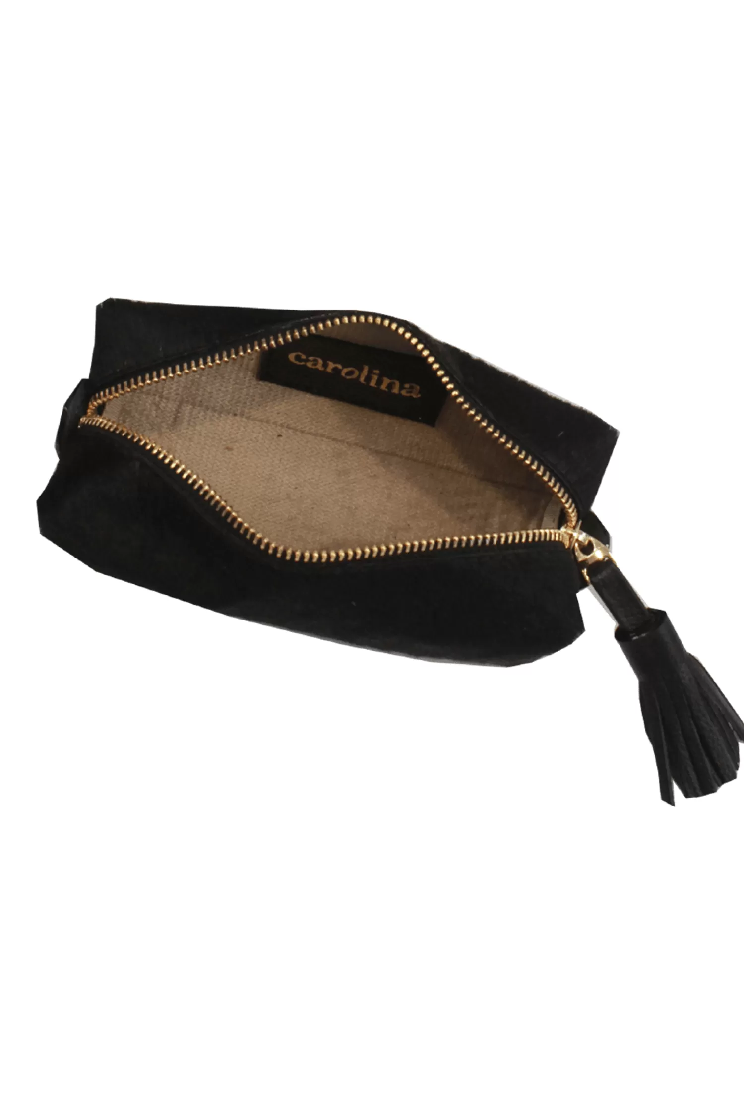 Online Make up Bag Black Cowhide Travel Accessories | Travel Accessories