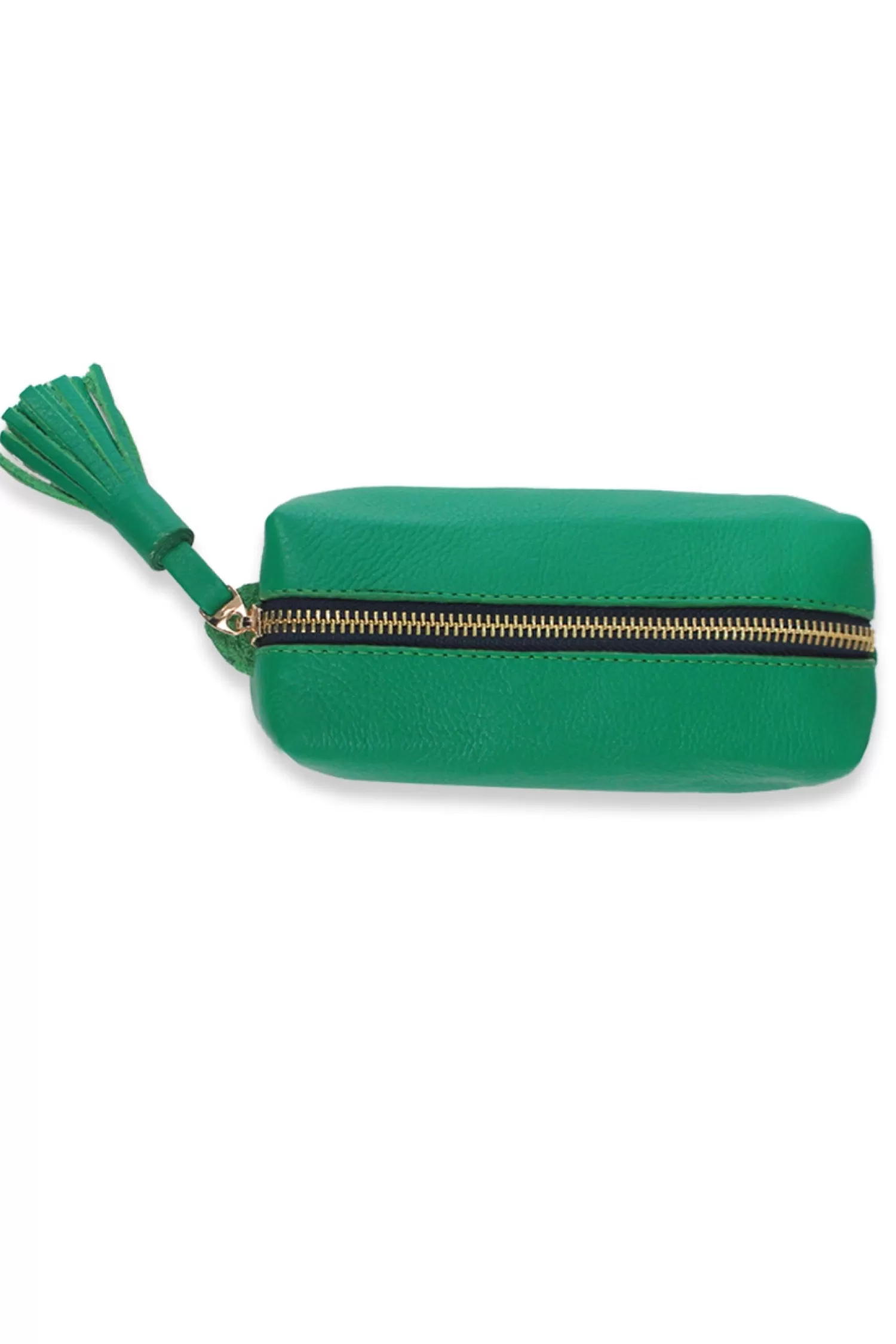 Flash Sale Make Up Bag Emerald Soft Leather Travel Accessories | Travel Accessories