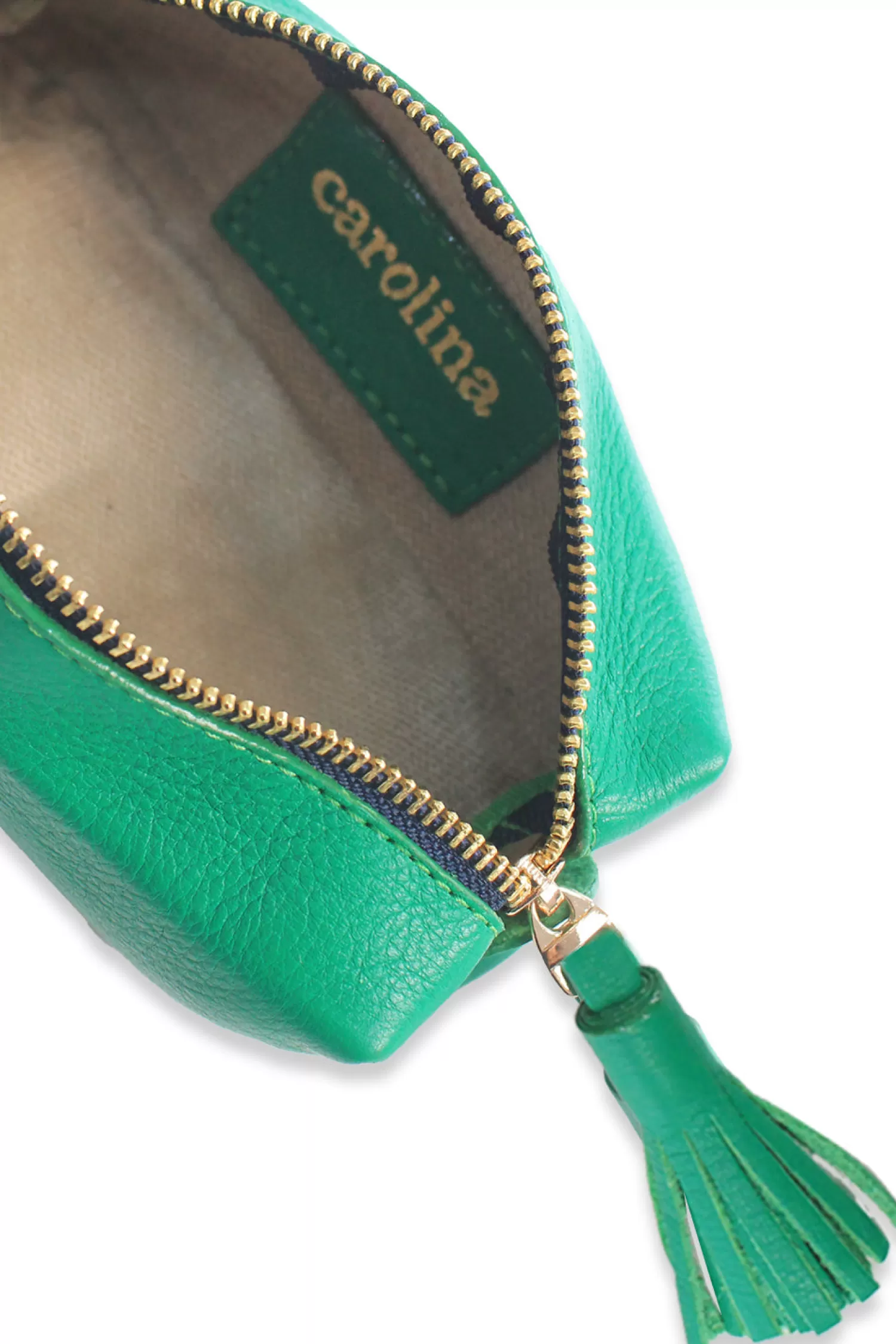 Flash Sale Make Up Bag Emerald Soft Leather Travel Accessories | Travel Accessories