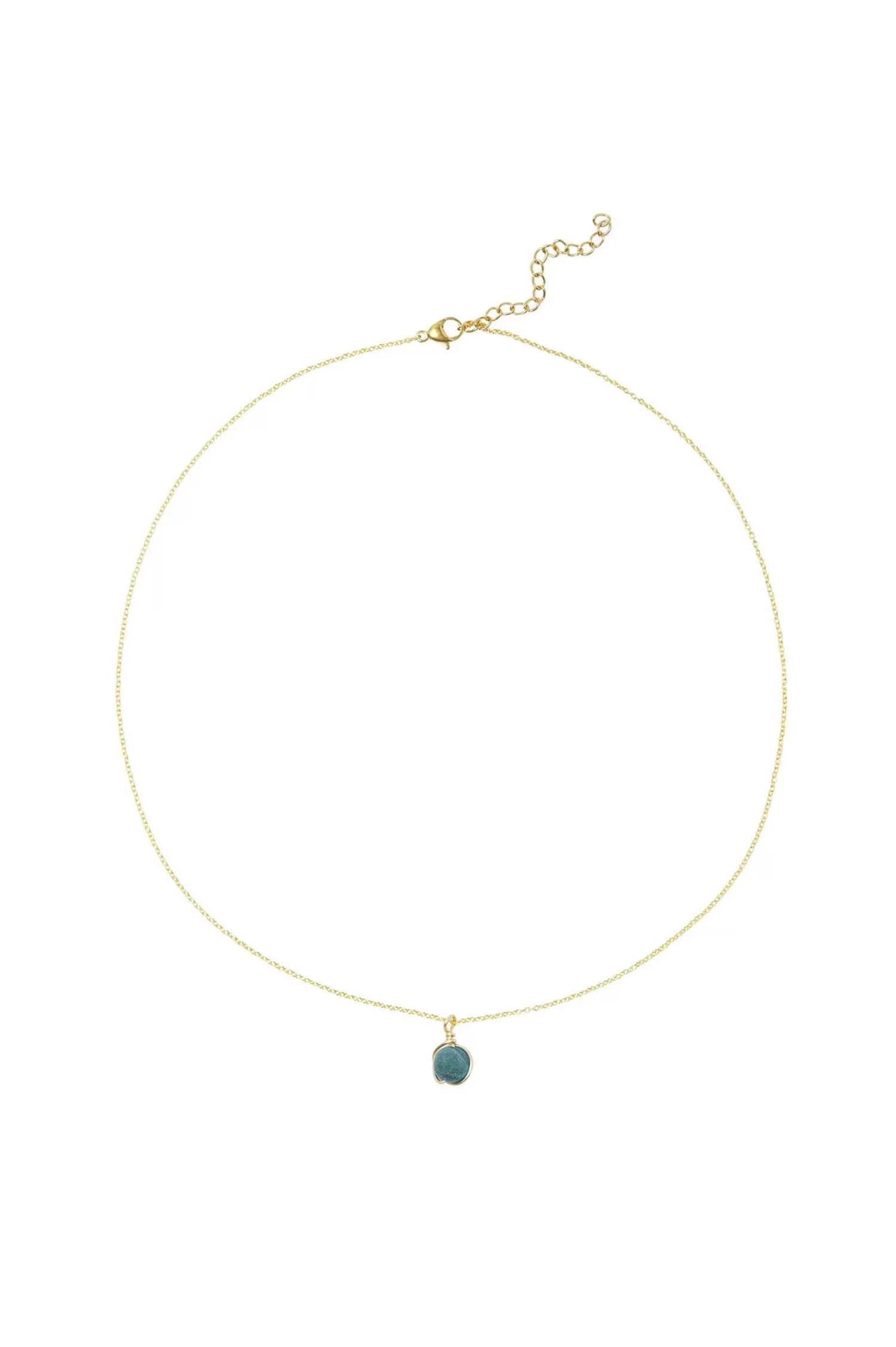 Store Miriam Necklace Teal Necklaces