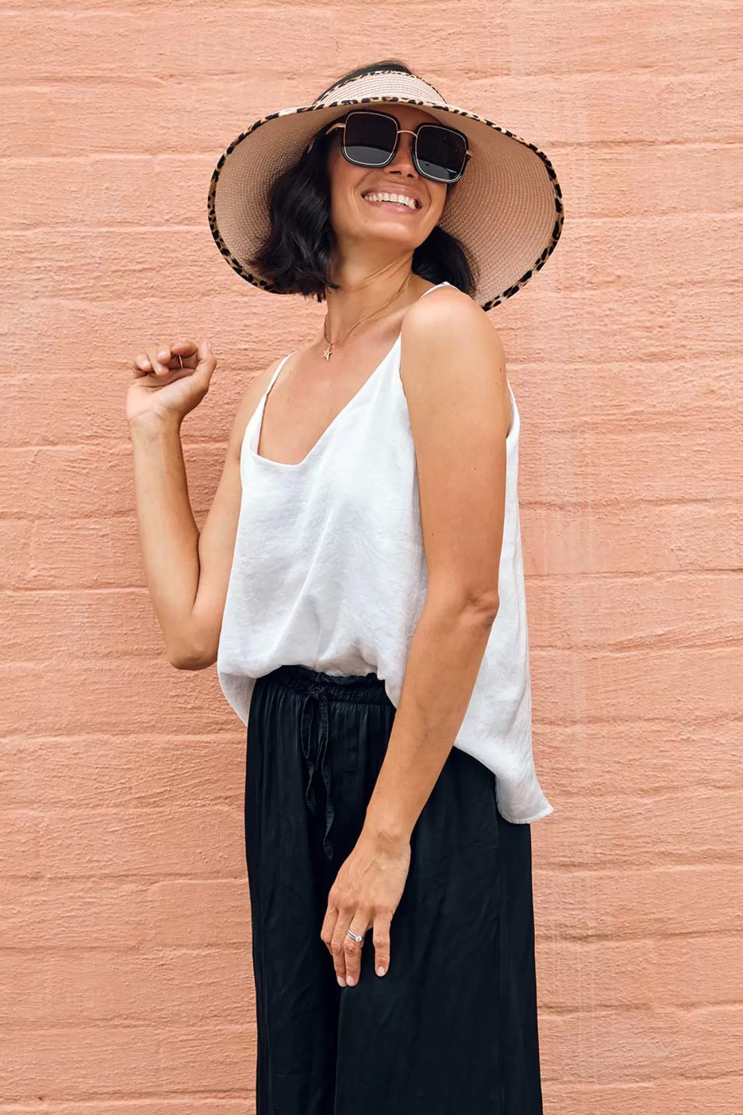 Shop Norma Sun Visor Blush Hats