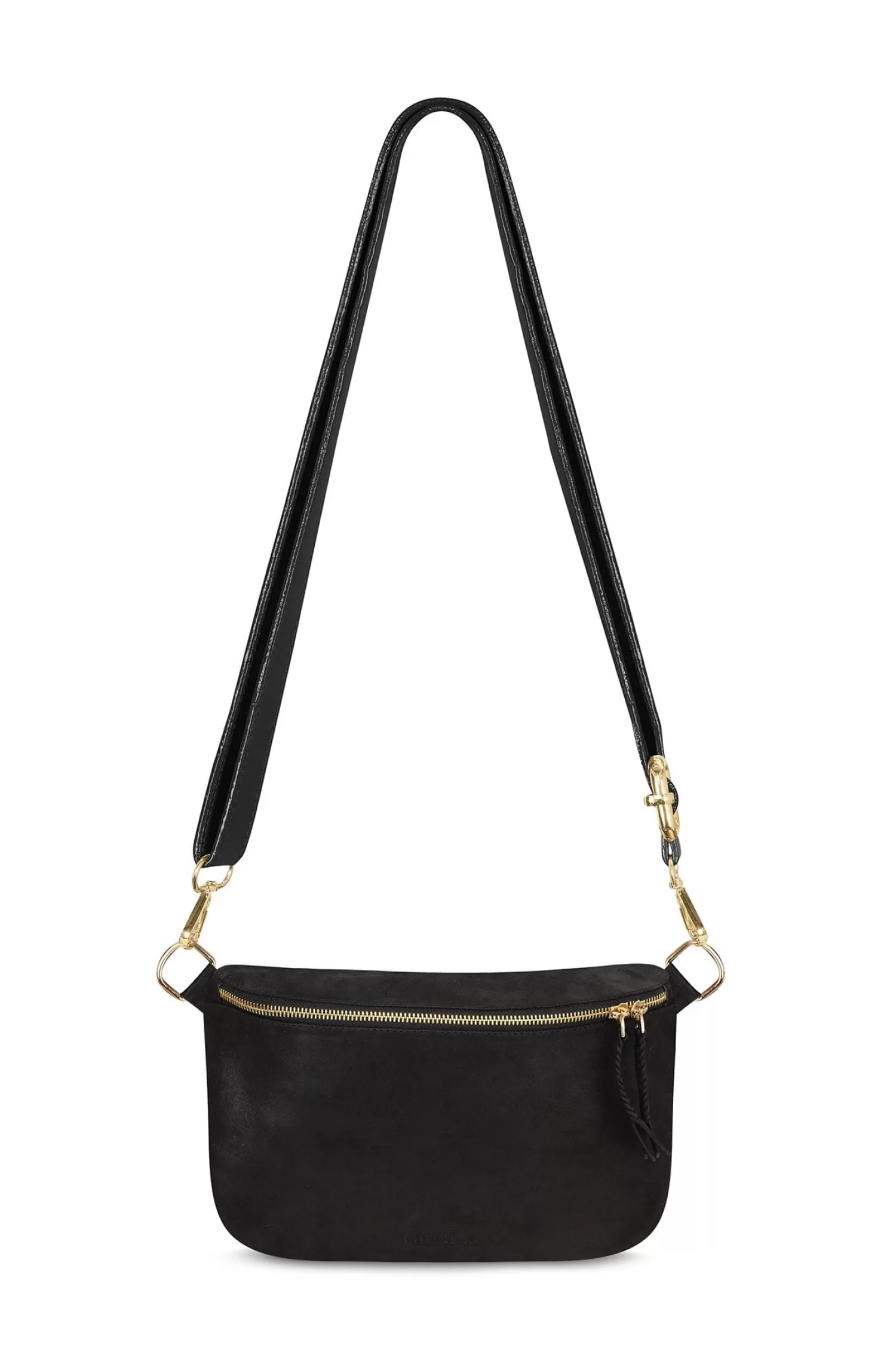 Online Ramona Leather Handbag Black Metallic Cross Body | Handbags