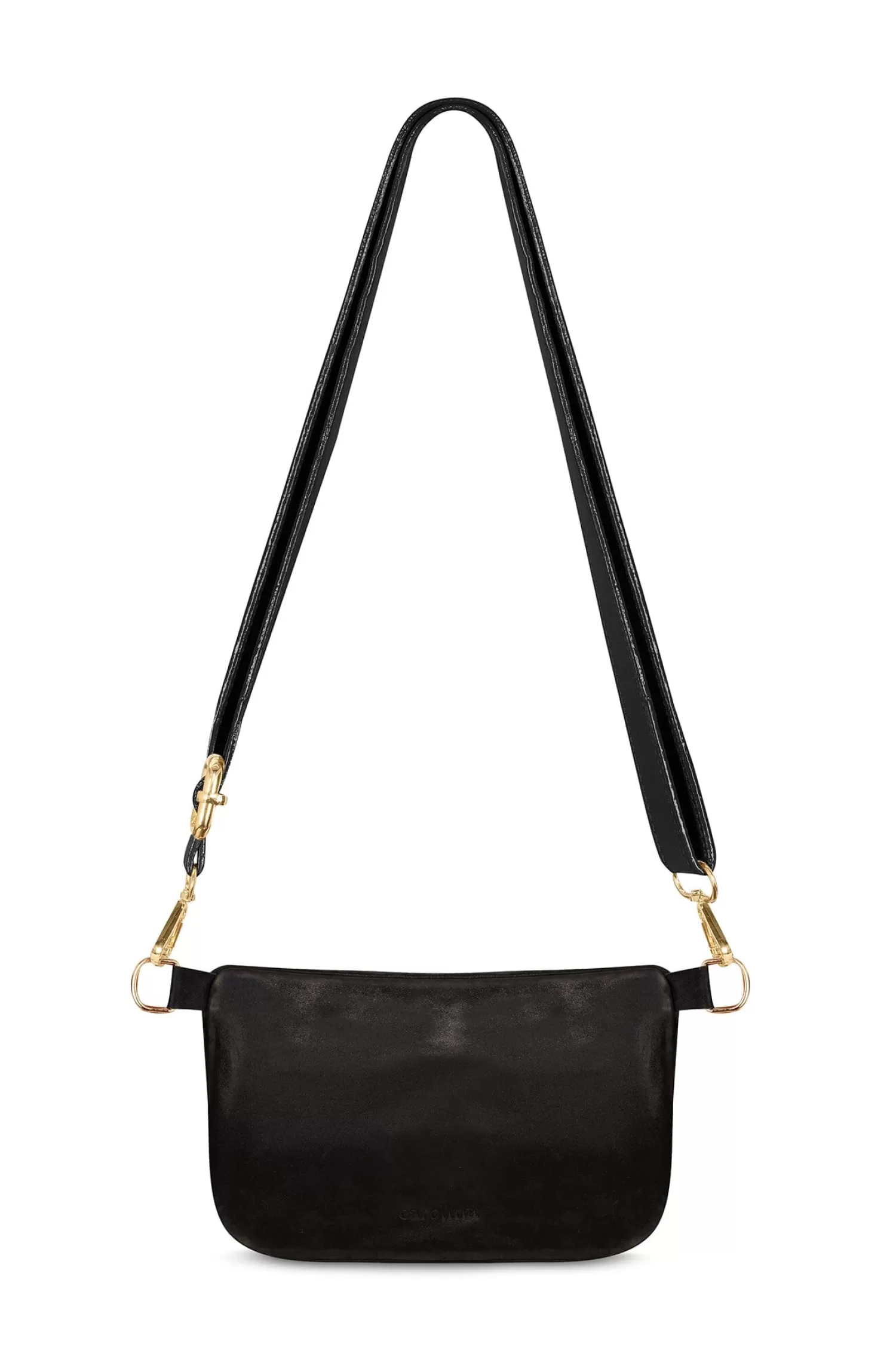 Online Ramona Leather Handbag Black Metallic Cross Body | Handbags