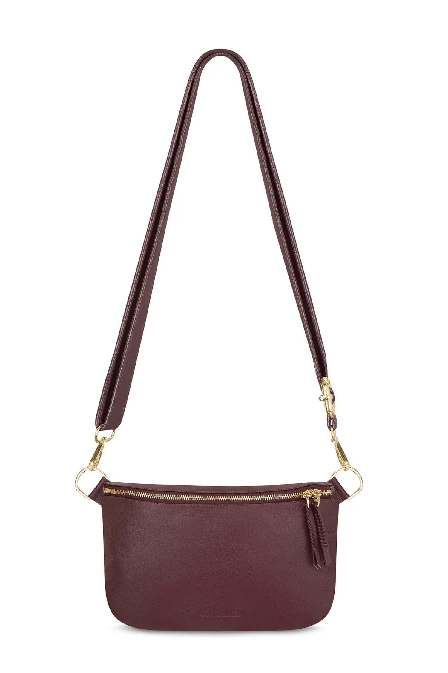 Fashion Ramona Leather Handbag Burgundy Cross Body | Handbags